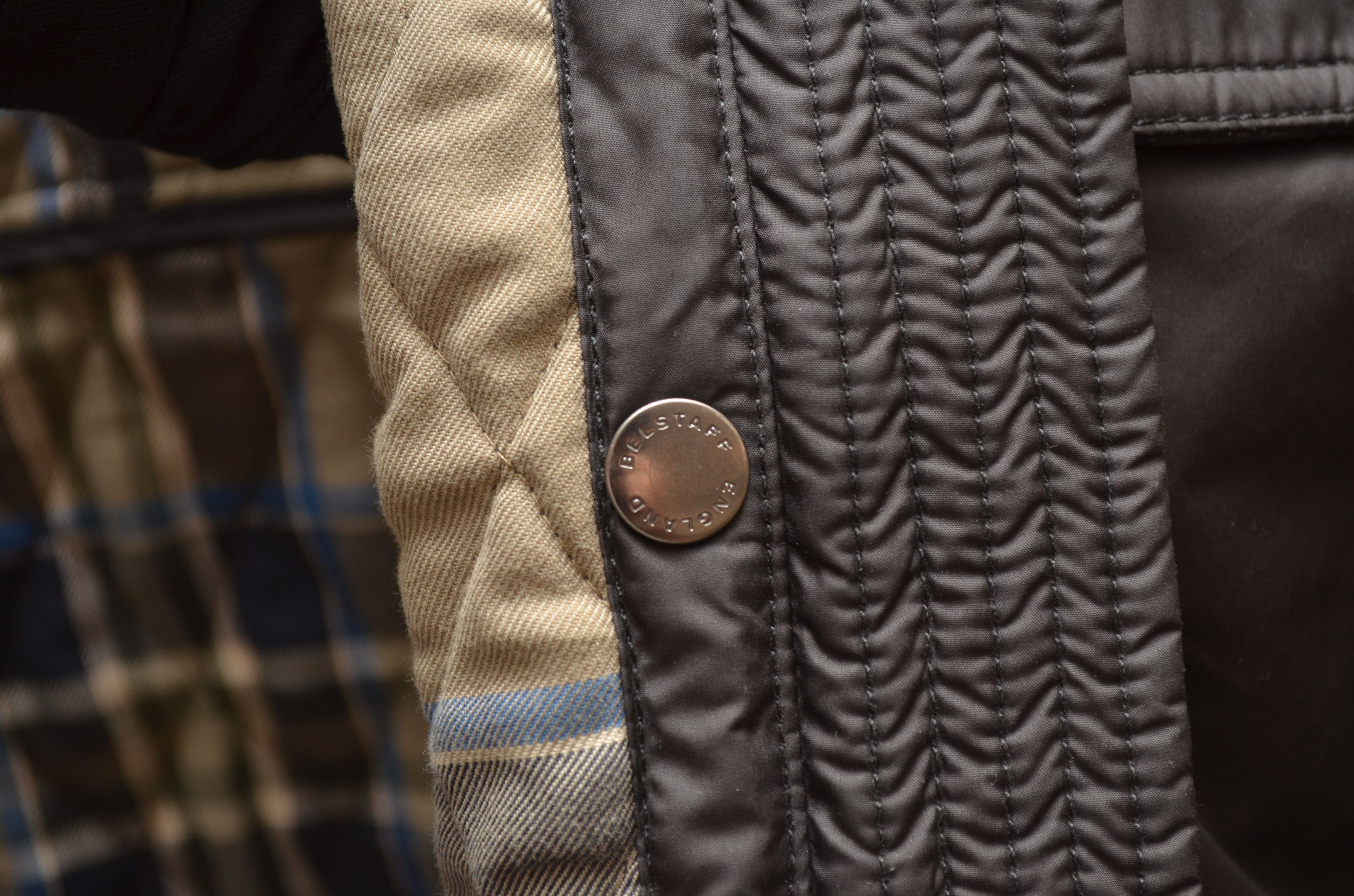 Belstaff BELSTAFF Ladies Quilted Biker Style Jacket sz IT 48 P2P 19" Size XL / US 12-14 / IT 48-50 - 16 Thumbnail