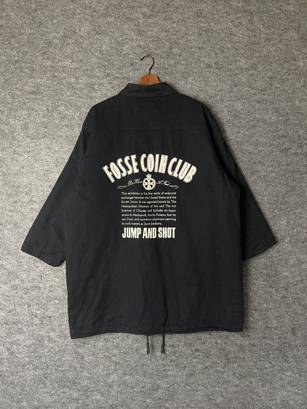 Hunter × Japanese Brand × Vintage VINTAGE FOSSE COIN CLUB HUNTER JACKET Size US L / EU 52-54 / 3 - 1 Thumbnail