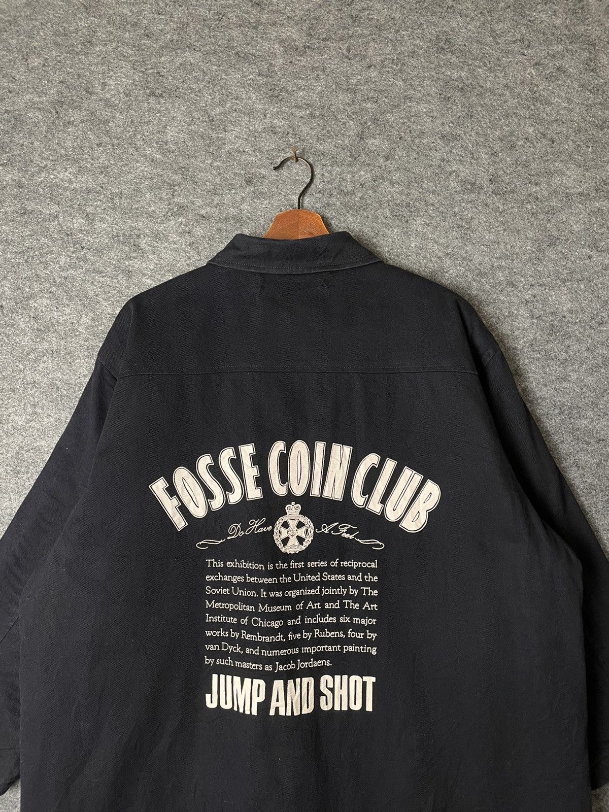 Hunter × Japanese Brand × Vintage VINTAGE FOSSE COIN CLUB HUNTER JACKET Size US L / EU 52-54 / 3 - 3 Thumbnail