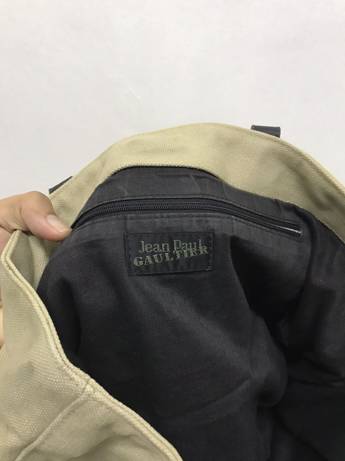 Jean Paul Gaultier Vintage Jean Paul Gaultier Canvas Tote Bag Size ONE SIZE - 14 Thumbnail