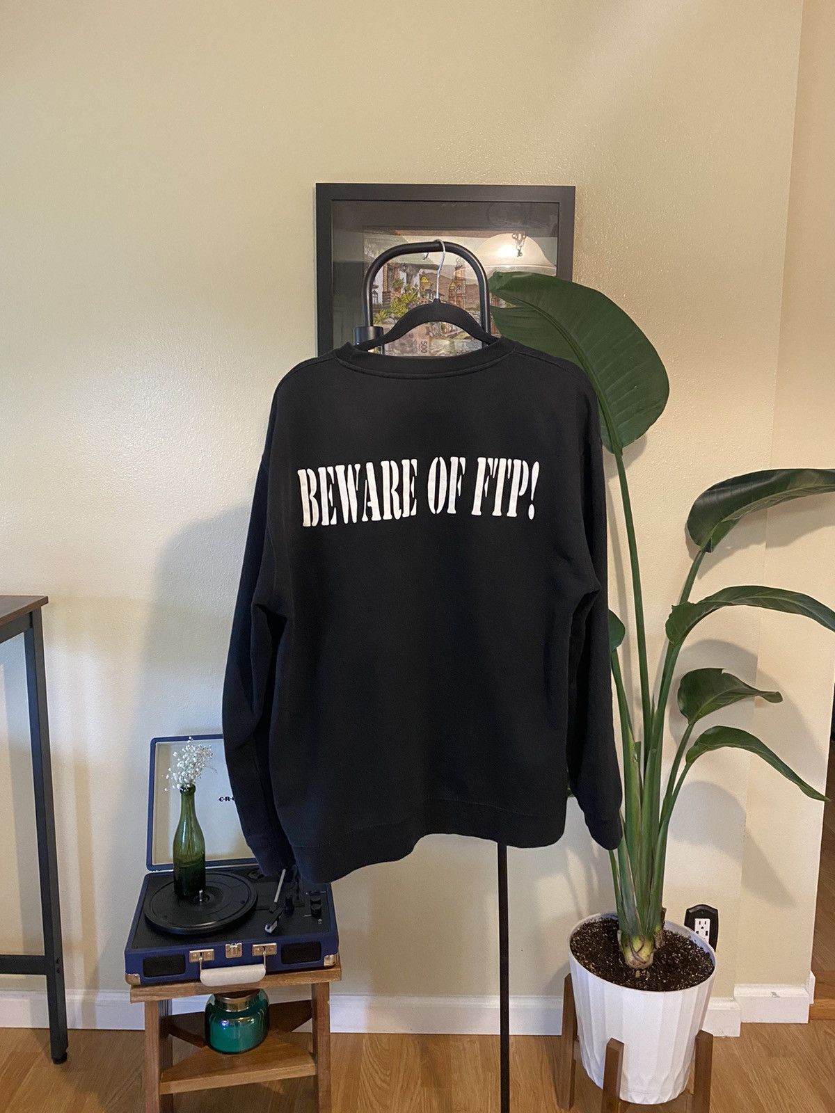 Fuck The Population FTP “Beware of FTP!” Crewneck **FINAL DROP ** Size US XL / EU 56 / 4 - 2 Thumbnail