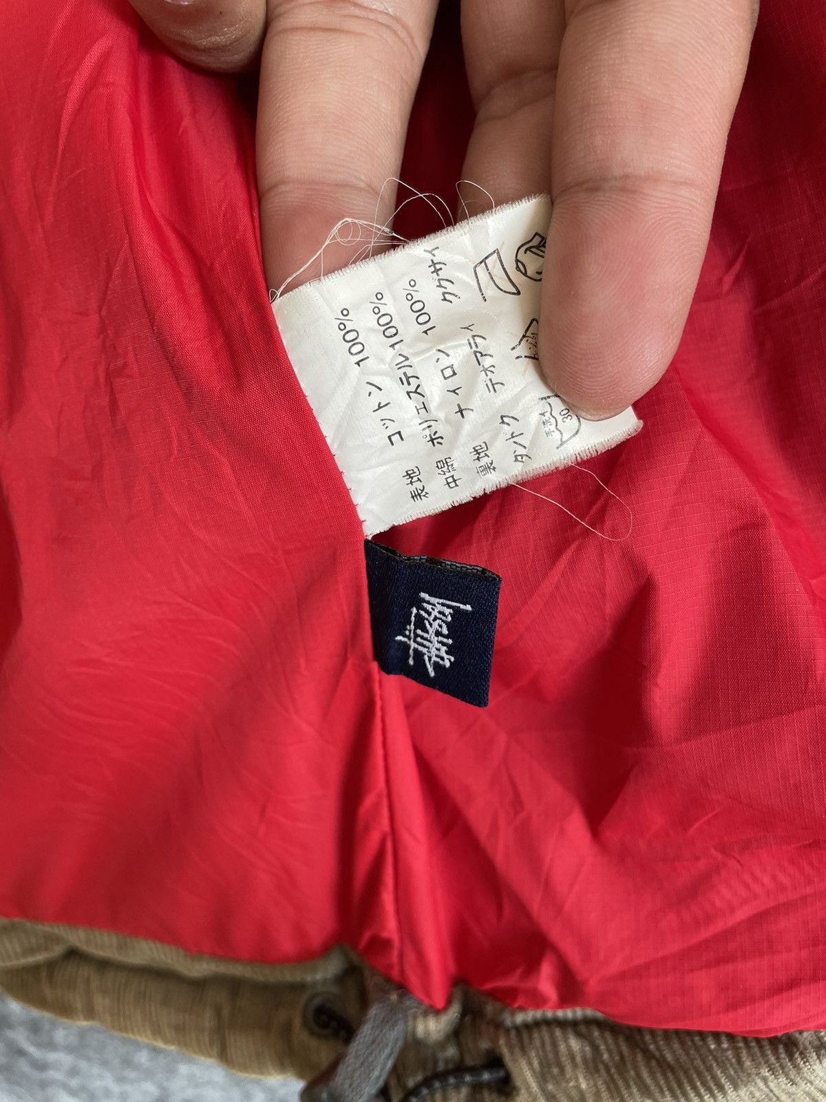 Stussy STUSSY CORDUROY QUILTED JACKET Size US M / EU 48-50 / 2 - 9 Thumbnail