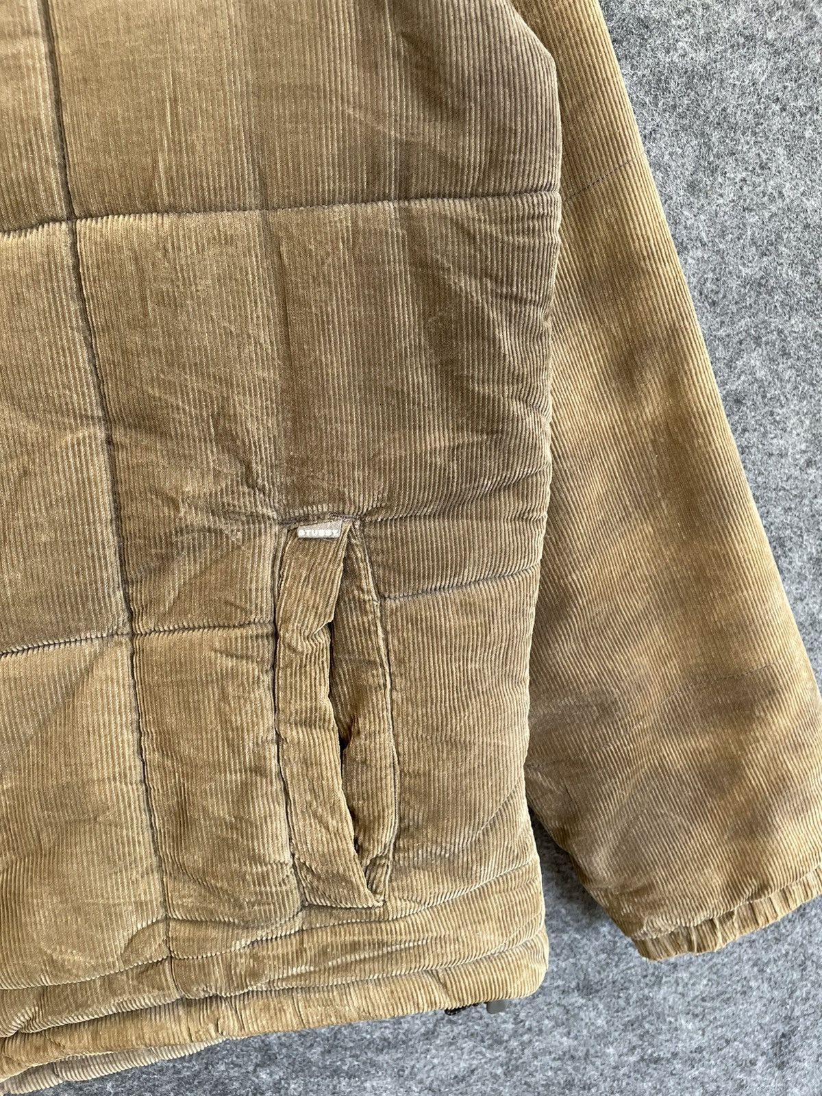 Stussy STUSSY CORDUROY QUILTED JACKET Size US M / EU 48-50 / 2 - 6 Thumbnail