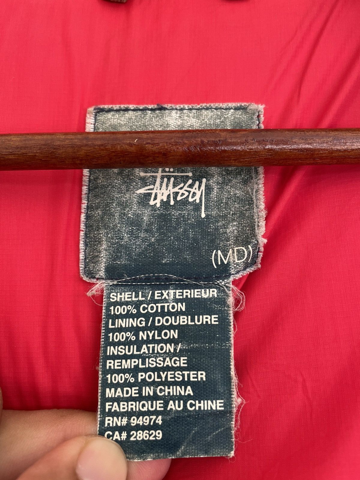 Stussy STUSSY CORDUROY QUILTED JACKET Size US M / EU 48-50 / 2 - 8 Thumbnail