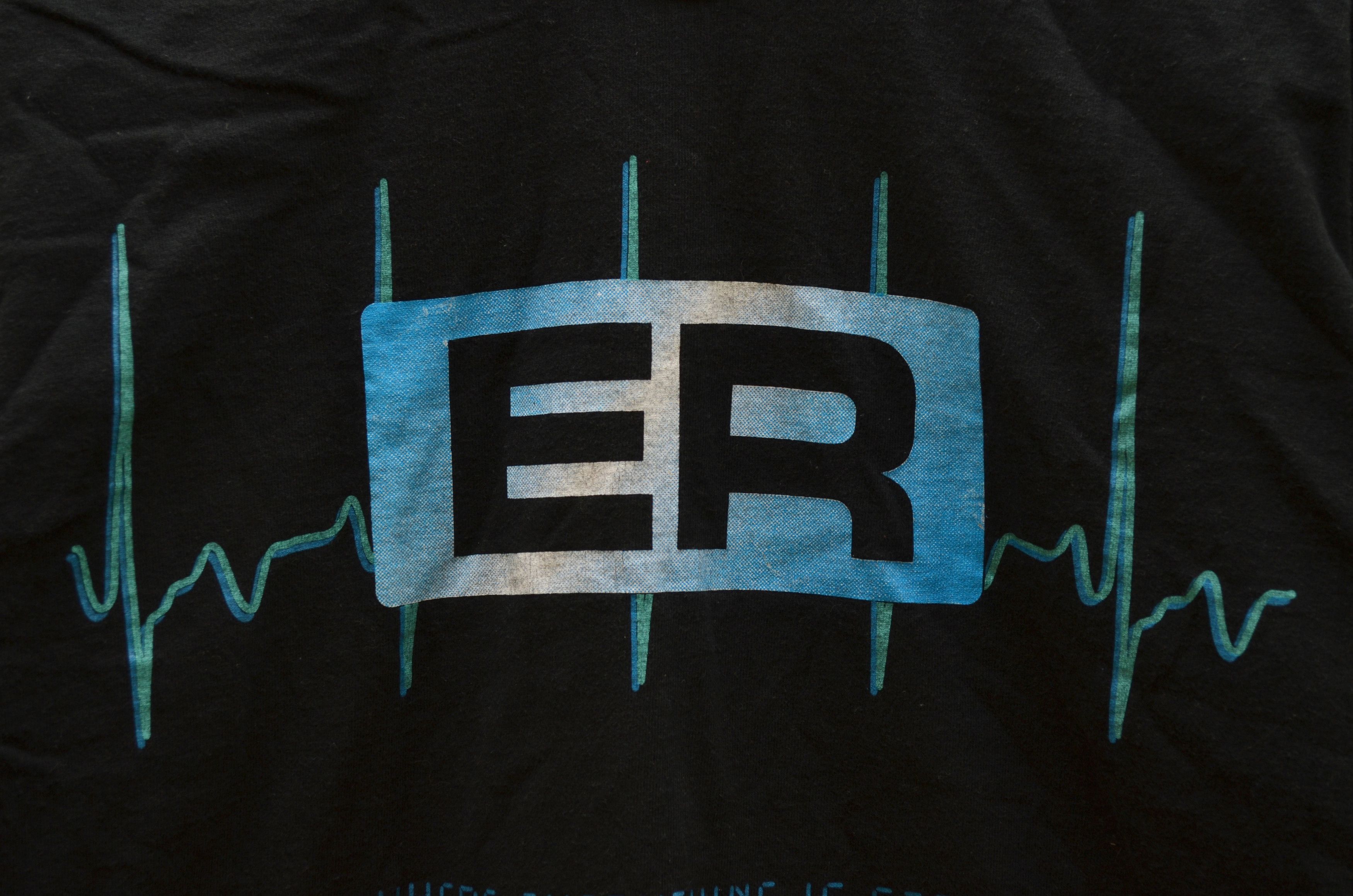 Vintage 1995 E.R. TV Show 90’s Where Everything Is Stat Size US L / EU 52-54 / 3 - 3 Thumbnail