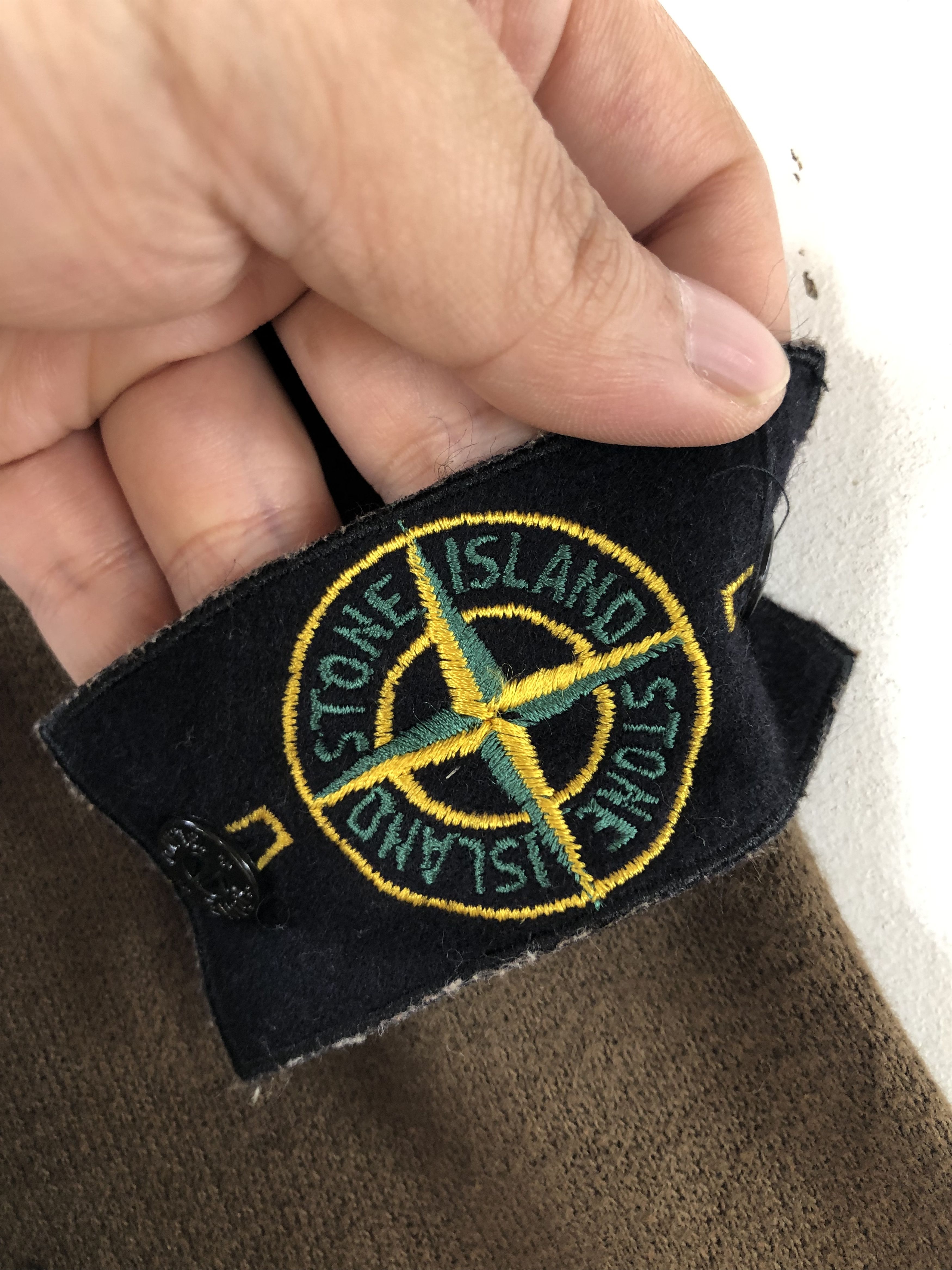 Stone Island RARE🔥VINTAGE AW01 STONE ISLAND LOGO PATCH SWEATSHIRT Size US L / EU 52-54 / 3 - 12 Thumbnail