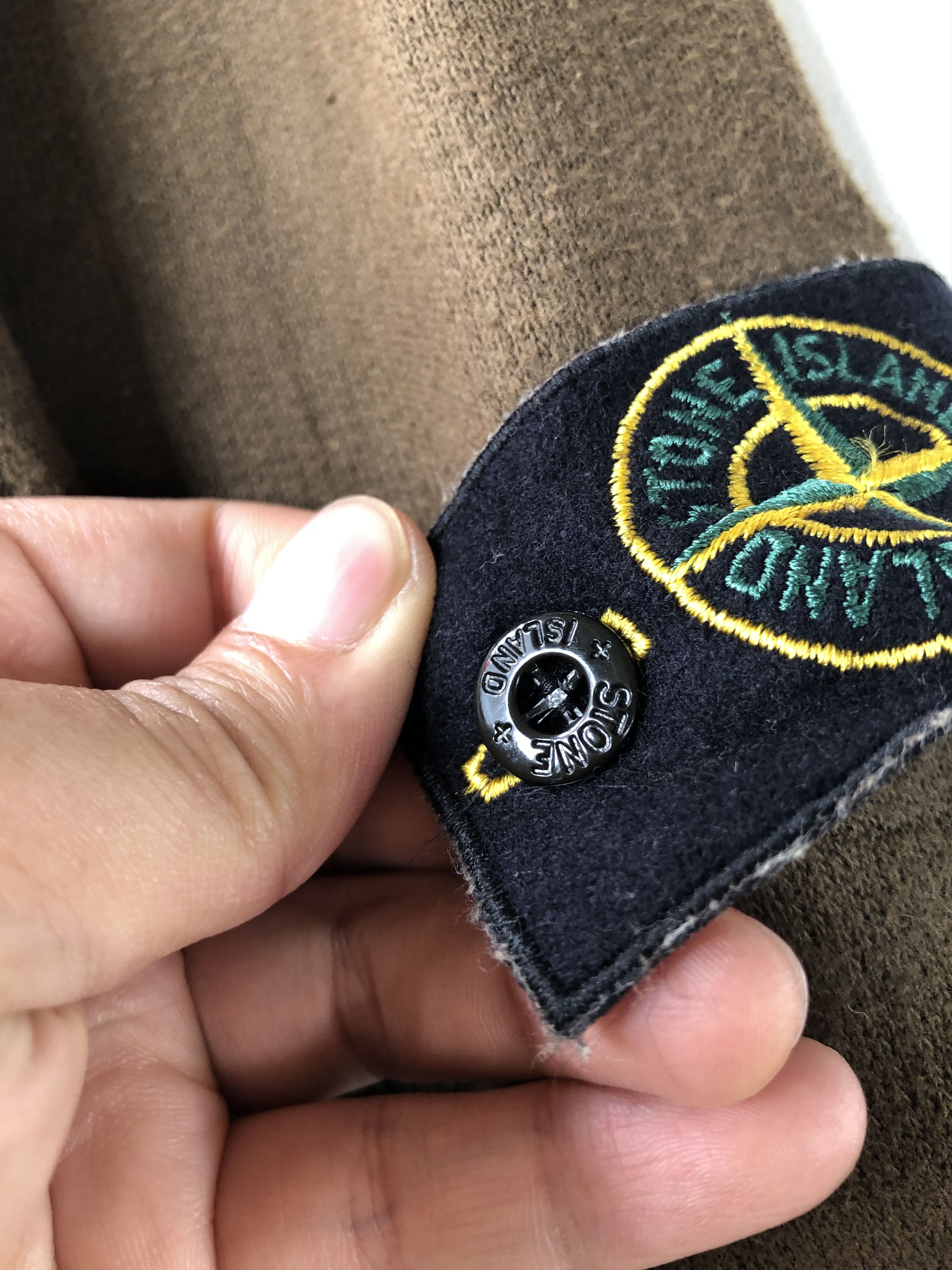 Stone Island RARE🔥VINTAGE AW01 STONE ISLAND LOGO PATCH SWEATSHIRT Size US L / EU 52-54 / 3 - 8 Thumbnail