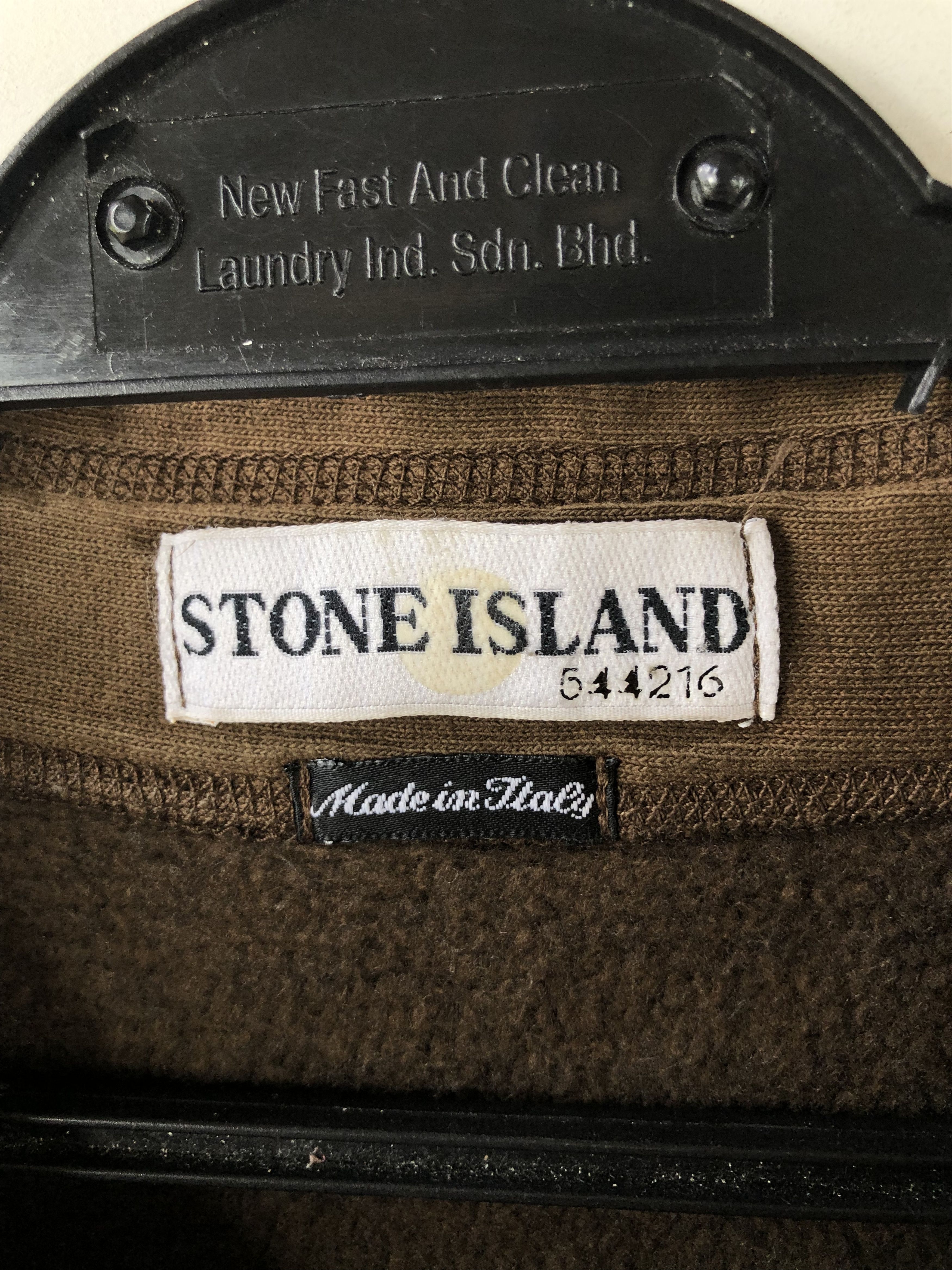 Stone Island RARE🔥VINTAGE AW01 STONE ISLAND LOGO PATCH SWEATSHIRT Size US L / EU 52-54 / 3 - 5 Thumbnail