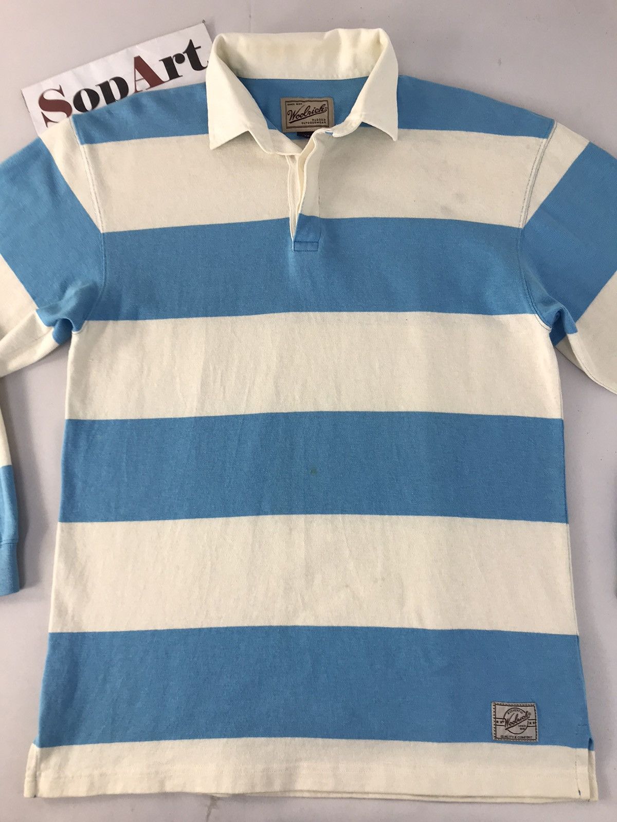 Vintage Vintage Woolrich Workwear Since 1830 Design Striped Size US M / EU 48-50 / 2 - 3 Thumbnail