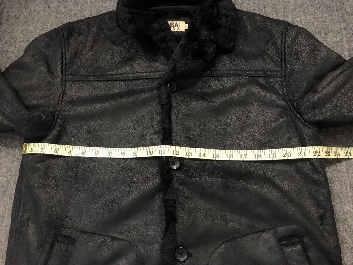Japanese Brand × Kansai Yamamoto × Vintage Kansai Yamamoto Jeans Shearling Jacket Sherpa Inner K1082j Size US L / EU 52-54 / 3 - 9 Thumbnail