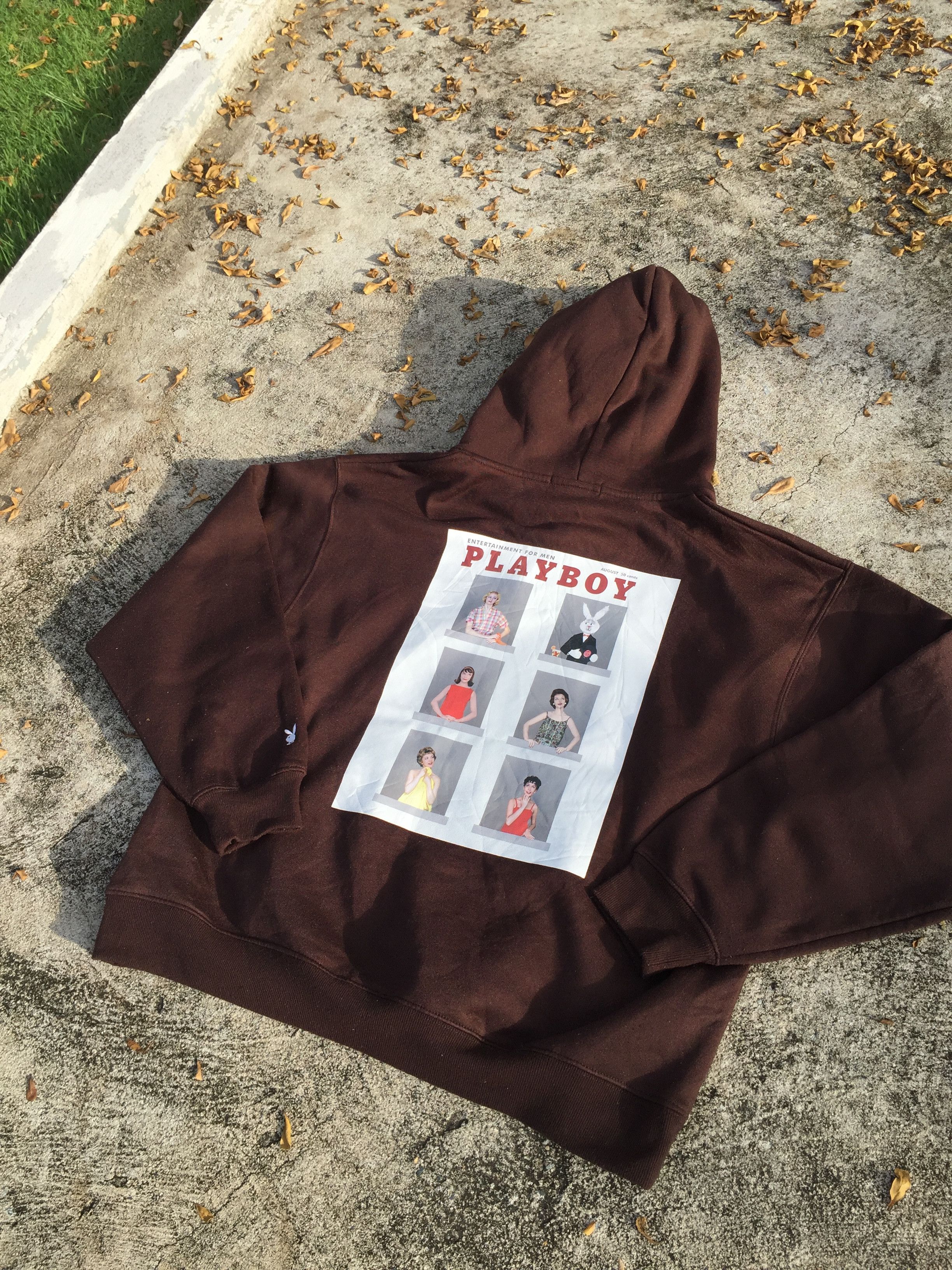 Playboy Playboy Hoodie Brown Size US M / EU 48-50 / 2 - 2 Thumbnail