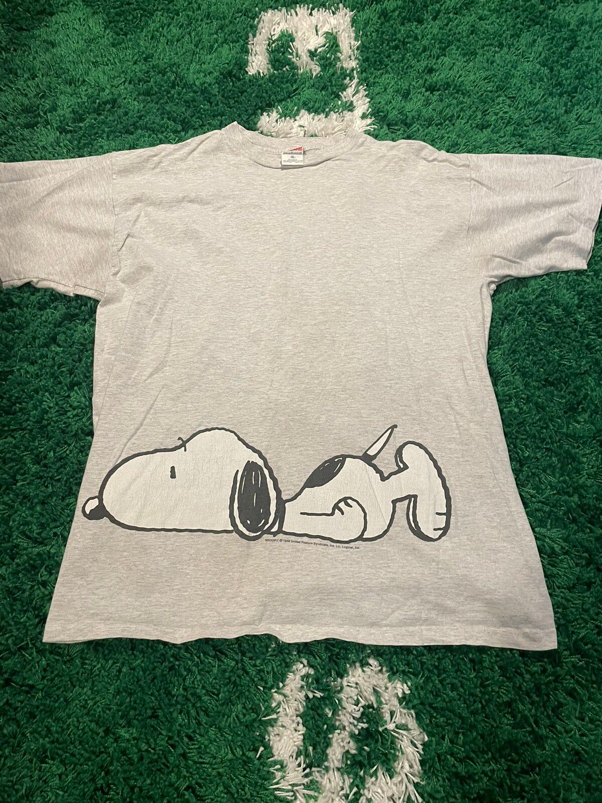 Vintage Vintage Snoopy single sticked t shirt Size US L / EU 52-54 / 3 - 1 Preview