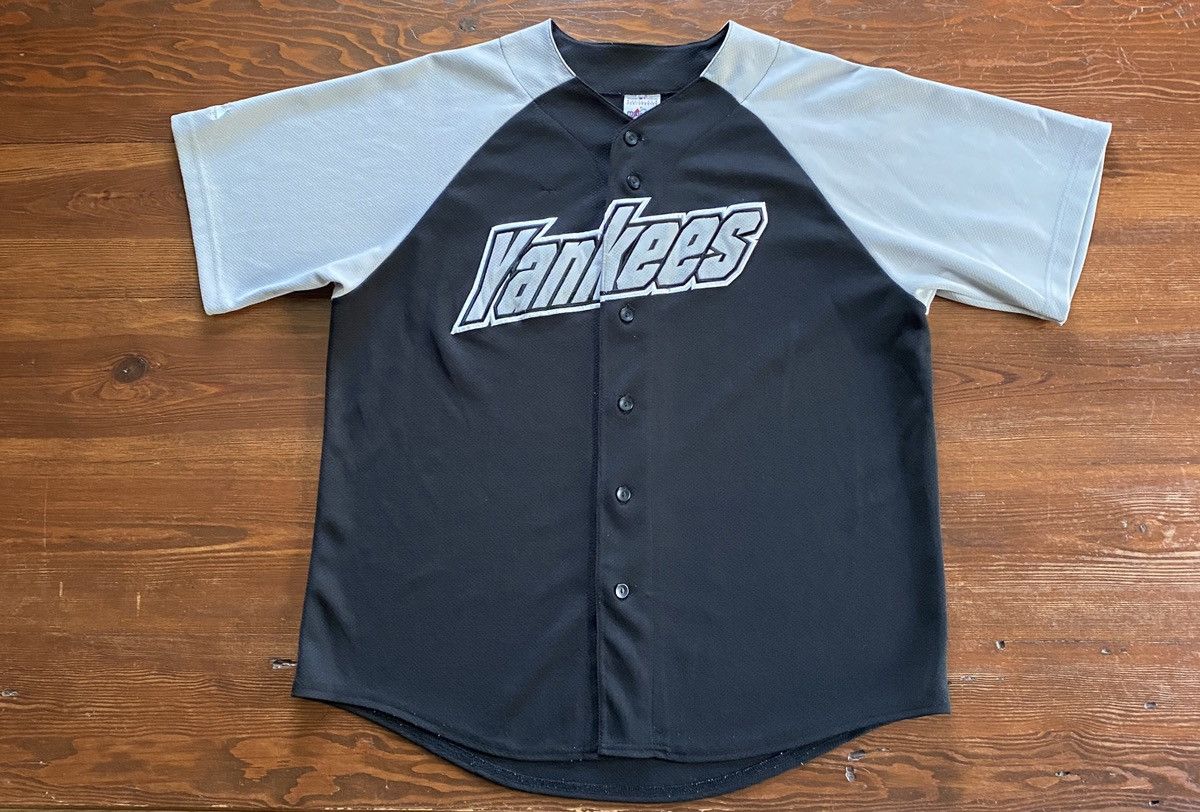 Majestic Vintage 90’s New York Yankees Majestic Jersey Size US XL / EU 56 / 4 - 2 Thumbnail