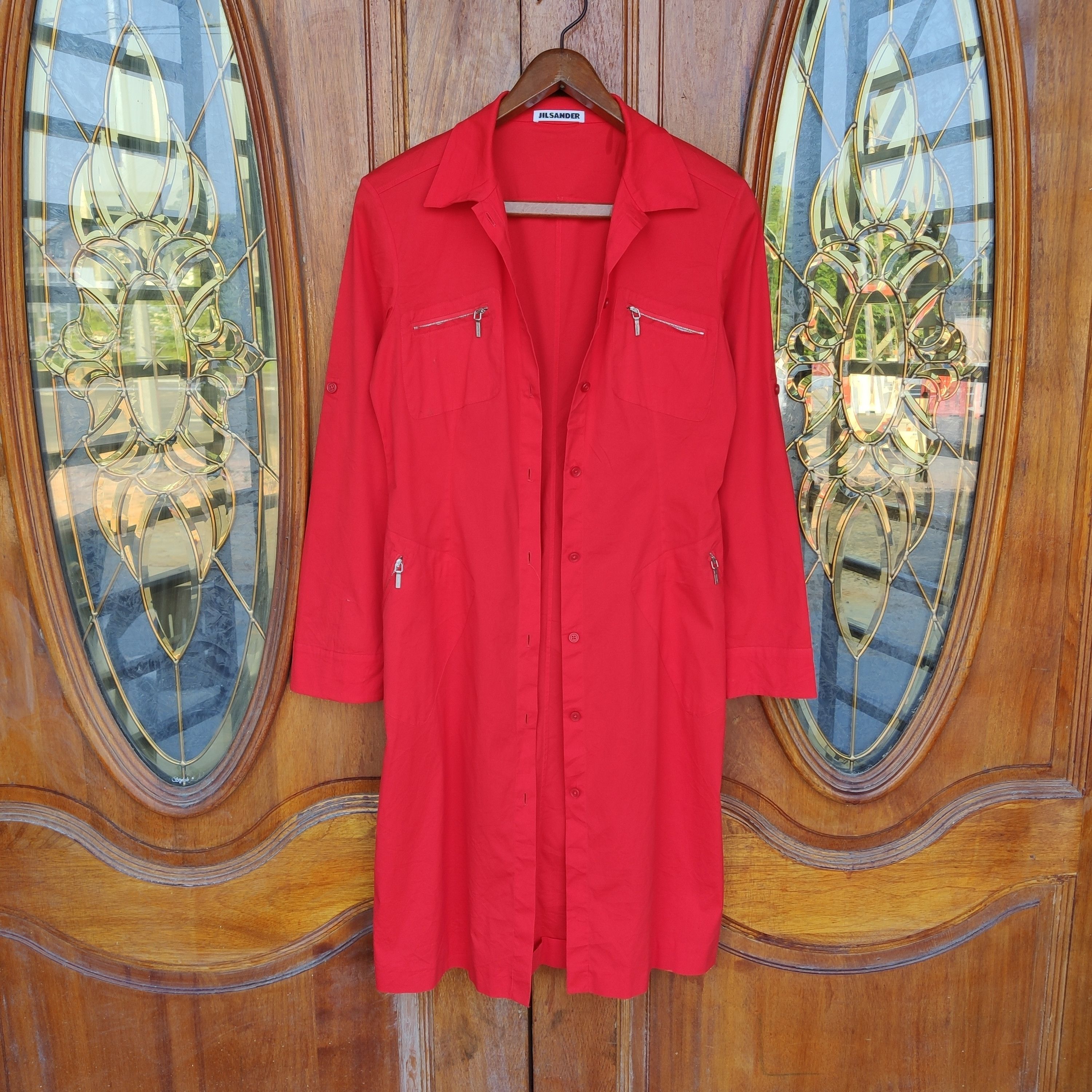 image of Jil Sander Made In Italy Size 38 in Red, Men's