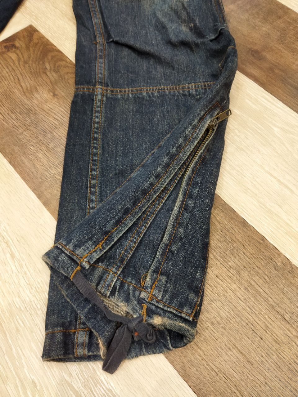 Japanese Brand Jungle Storm Japan Multipocket Parachute Denim Pants Size US 34 / EU 50 - 6 Thumbnail