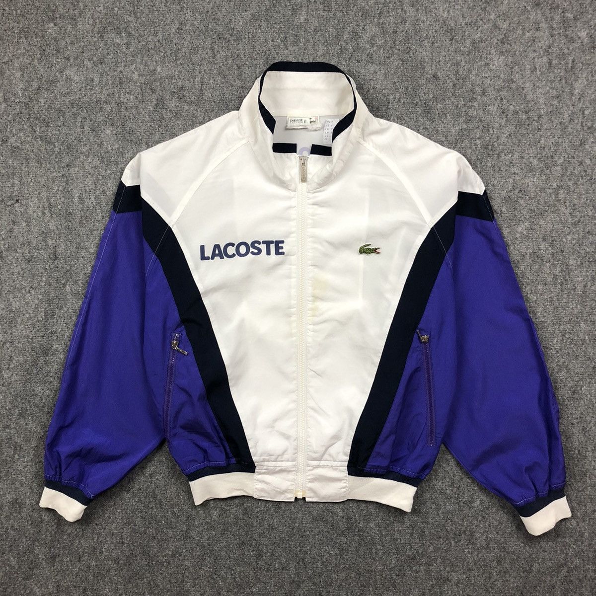 Vintage Lacoste Zipper Light Jacket