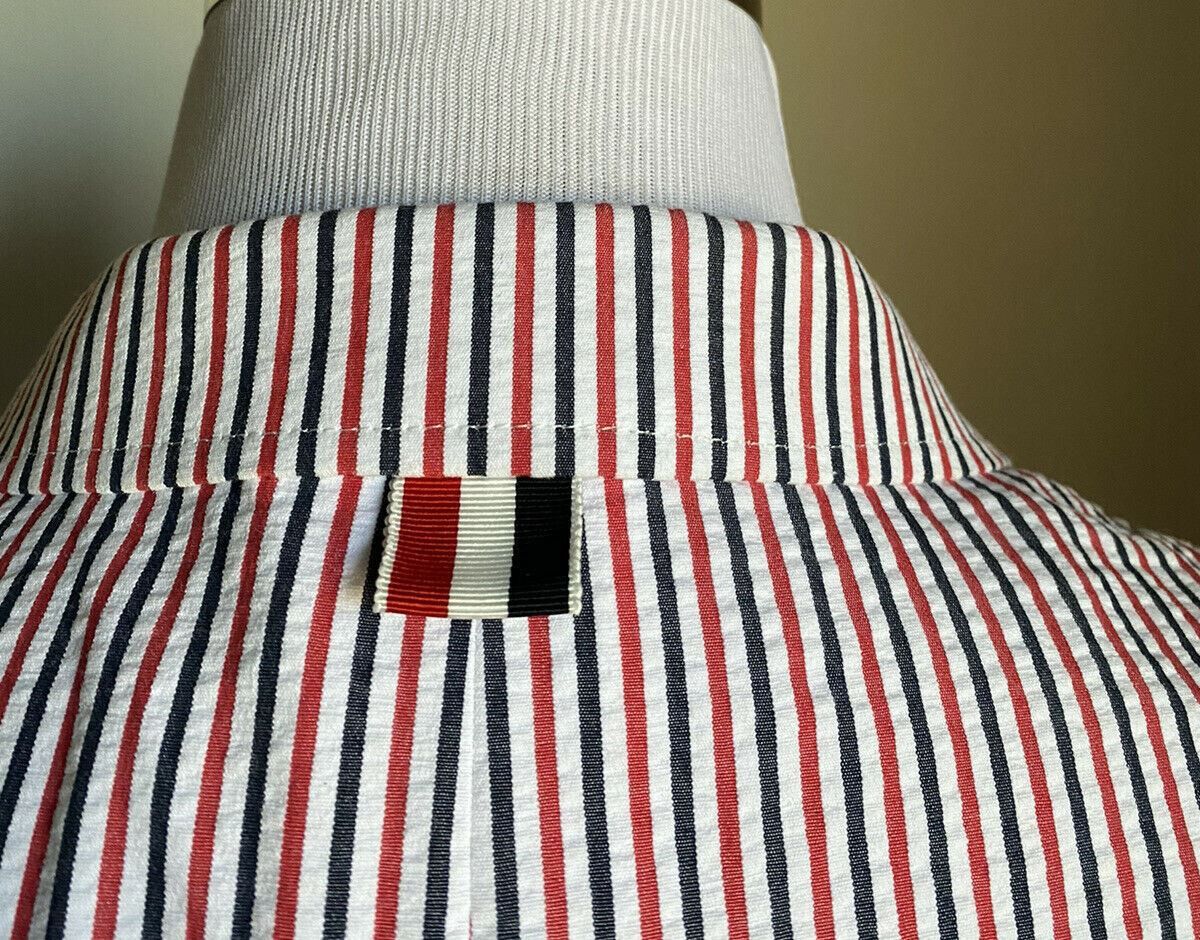 Thom Browne Coat in Blue/White/Red Size US L / EU 52-54 / 3 - 7 Thumbnail