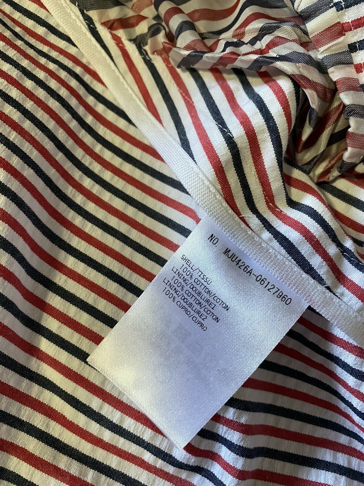 Thom Browne Coat in Blue/White/Red Size US L / EU 52-54 / 3 - 10 Thumbnail