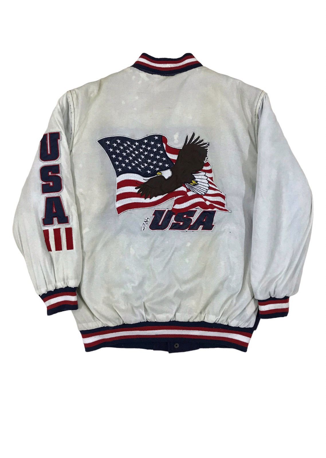 Steve And Barrys Vintage Varsity Jacket Steve and Barrys USA Eagles Rare Size US S / EU 44-46 / 1 - 4 Thumbnail