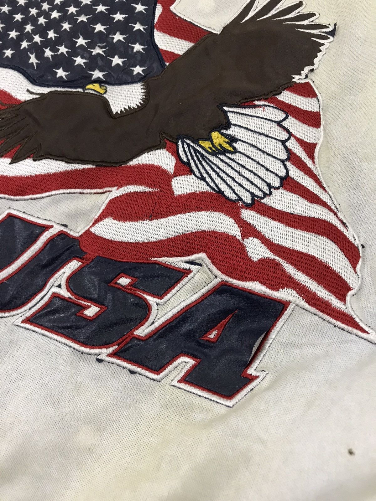 Steve And Barrys Vintage Varsity Jacket Steve and Barrys USA Eagles Rare Size US S / EU 44-46 / 1 - 6 Thumbnail