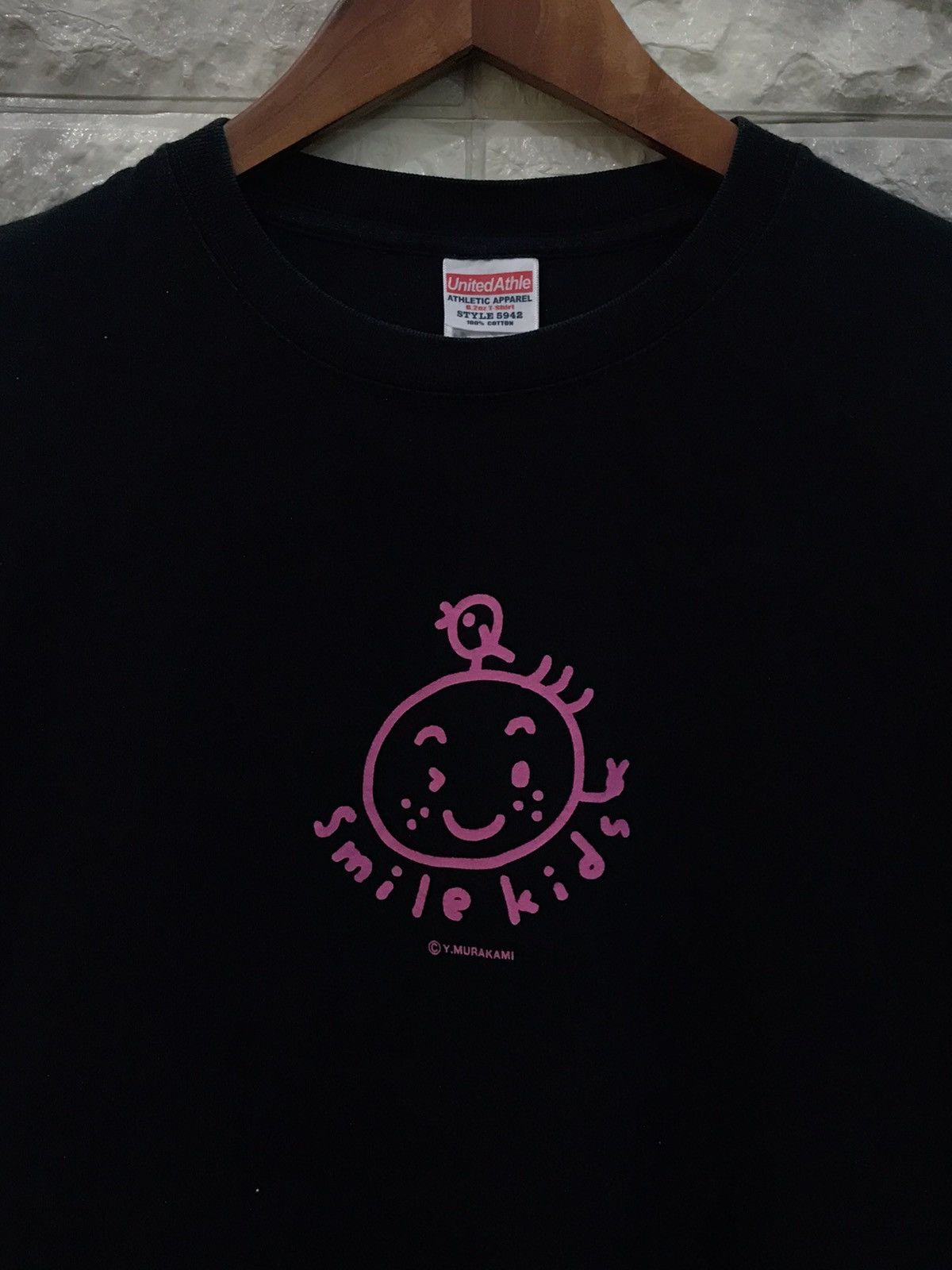 Anime × Japanese Brand × Vintage Vintage Y. Murakami Smile Kid’s Logo T-Shirt Size US S / EU 44-46 / 1 - 1 Thumbnail