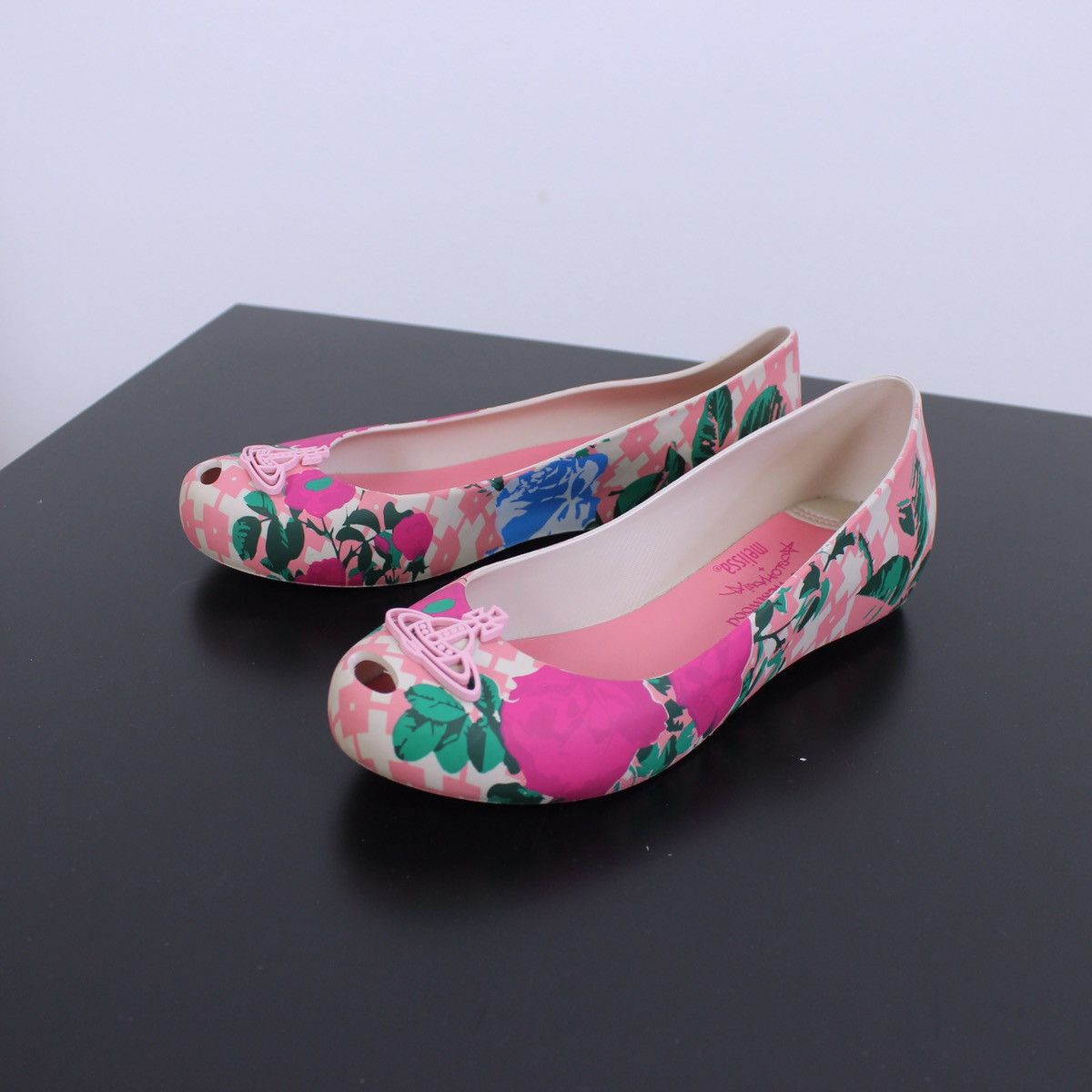 Melissa × Vivienne Westwood Vivienne Westwood Anglomania x Melissa Ballet Flats Size US 7 / IT 37 - 1 Thumbnail