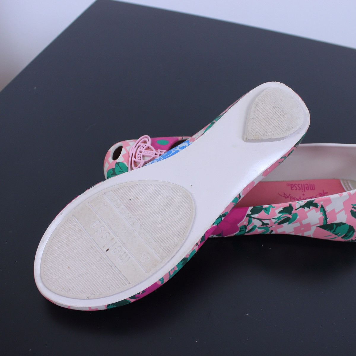 Melissa × Vivienne Westwood Vivienne Westwood Anglomania x Melissa Ballet Flats Size US 7 / IT 37 - 7 Thumbnail