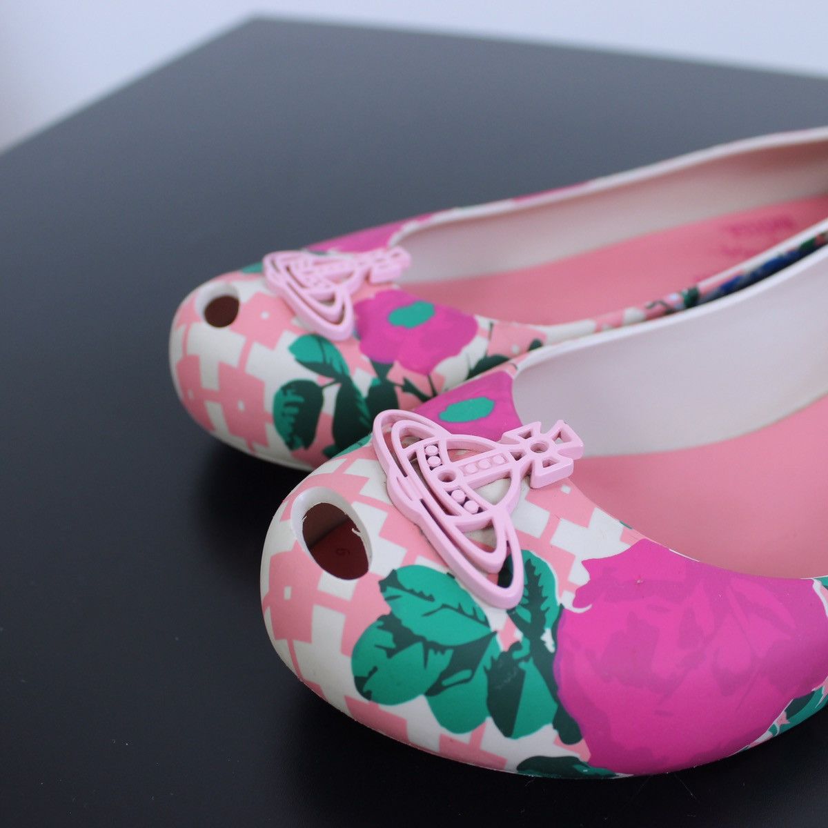 Melissa × Vivienne Westwood Vivienne Westwood Anglomania x Melissa Ballet Flats Size US 7 / IT 37 - 6 Thumbnail