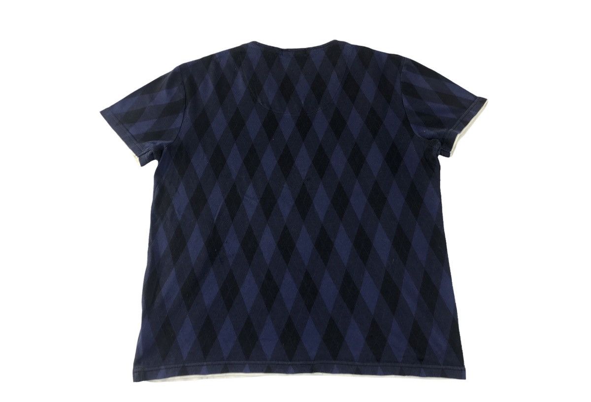 Burberry Burberry Black Label London Button V Neck Simple T-shirt Tee Size L / US 10 / IT 46 - 8 Thumbnail