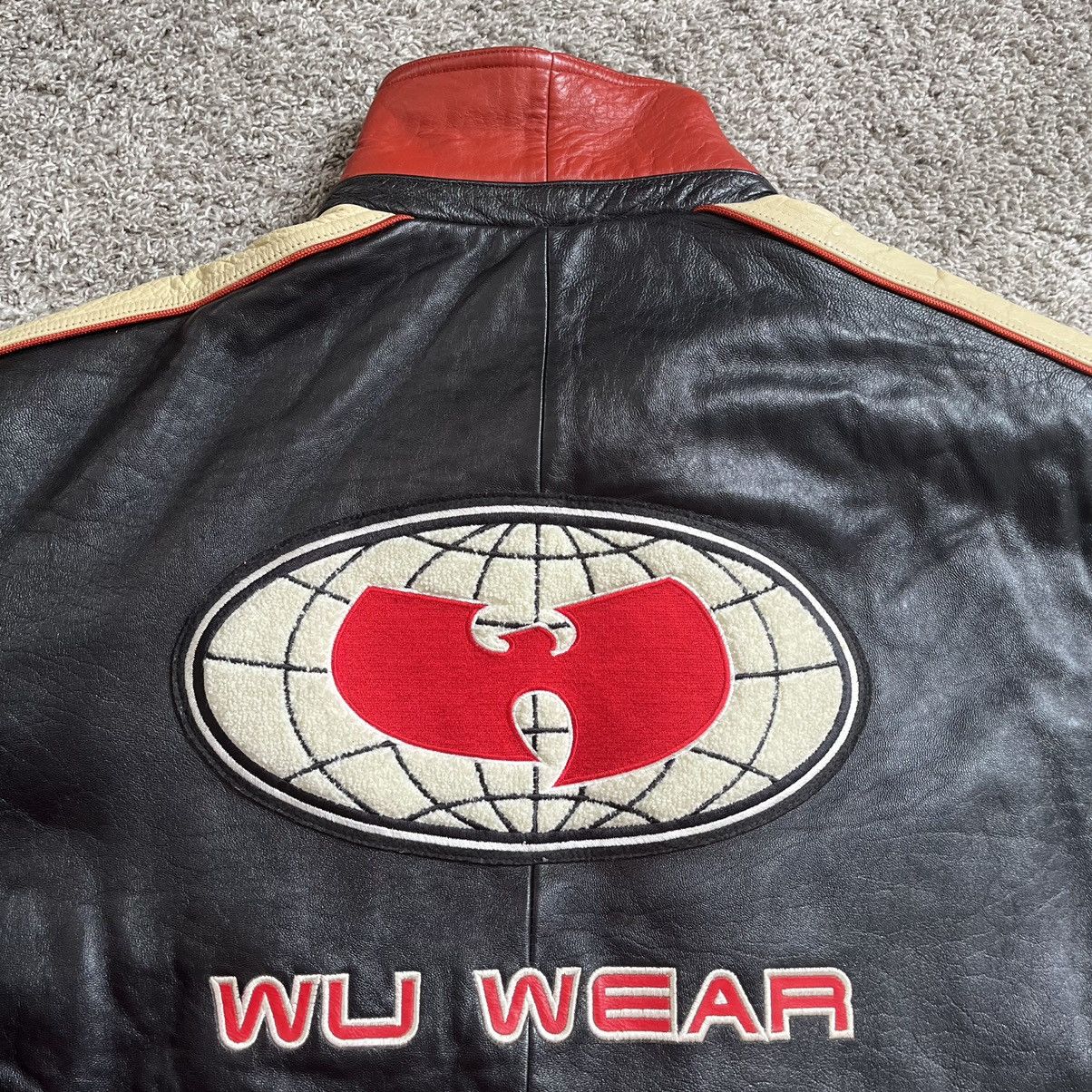 Wu-Tang Clan Wu-Wear Leather Jacket Size 4XL Wu-Tang Rare 90’s Vintage Size US XXL / EU 58 / 5 - 4 Thumbnail