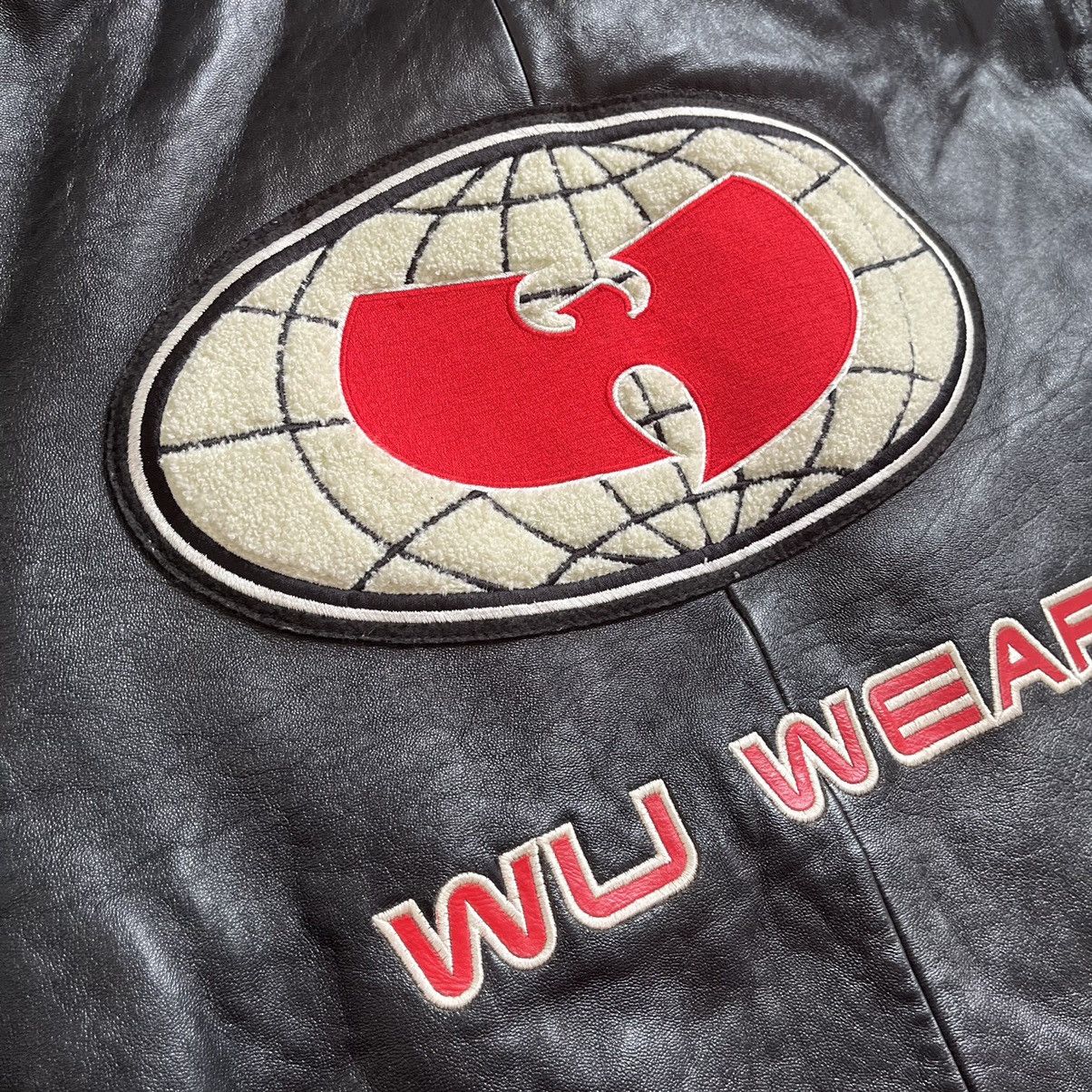 Wu-Tang Clan Wu-Wear Leather Jacket Size 4XL Wu-Tang Rare 90’s Vintage Size US XXL / EU 58 / 5 - 10 Thumbnail