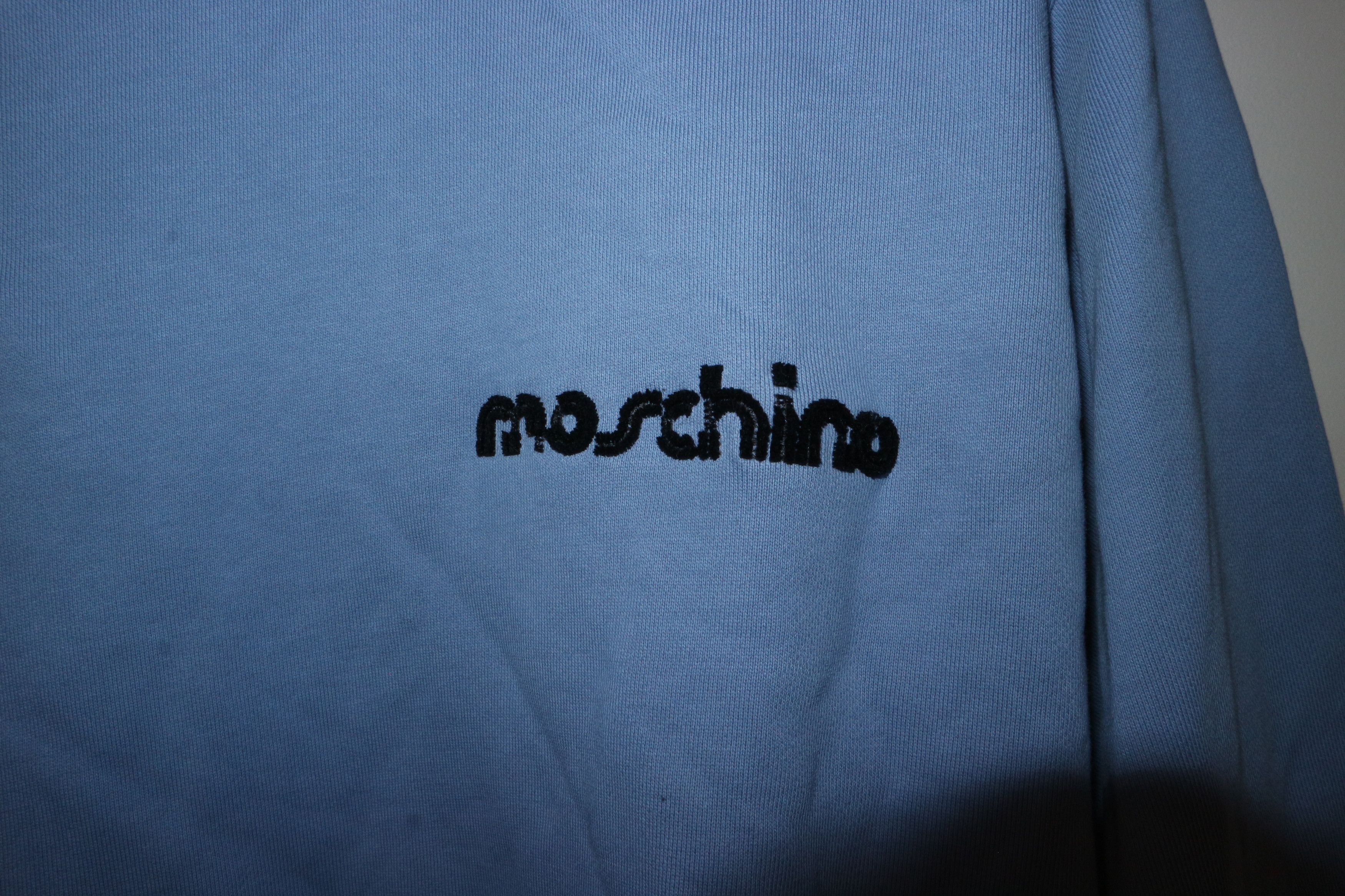 Moschino Flock logo print sweatshirt Size US L / EU 52-54 / 3 - 2 Thumbnail
