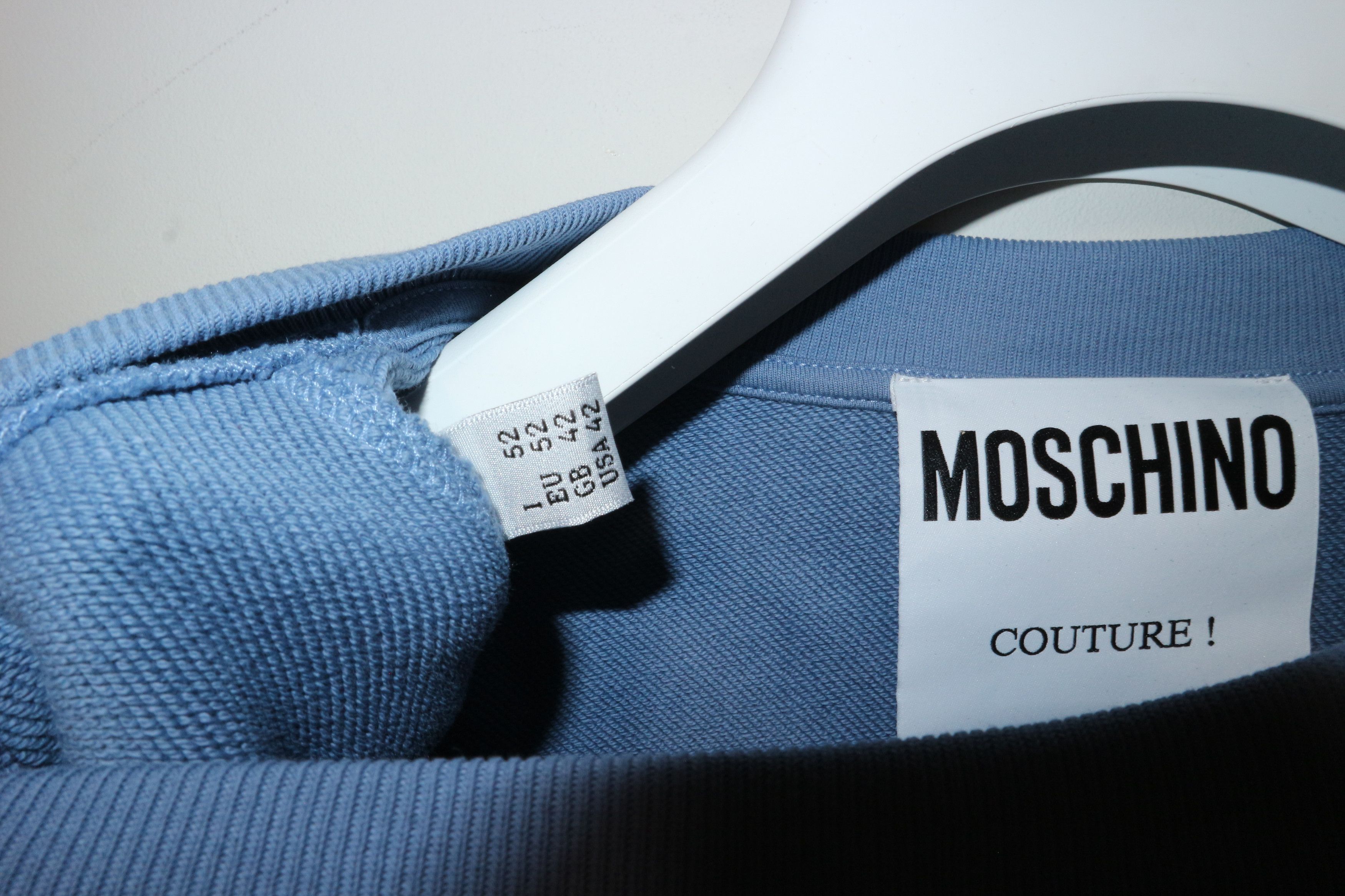Moschino Flock logo print sweatshirt Size US L / EU 52-54 / 3 - 4 Thumbnail