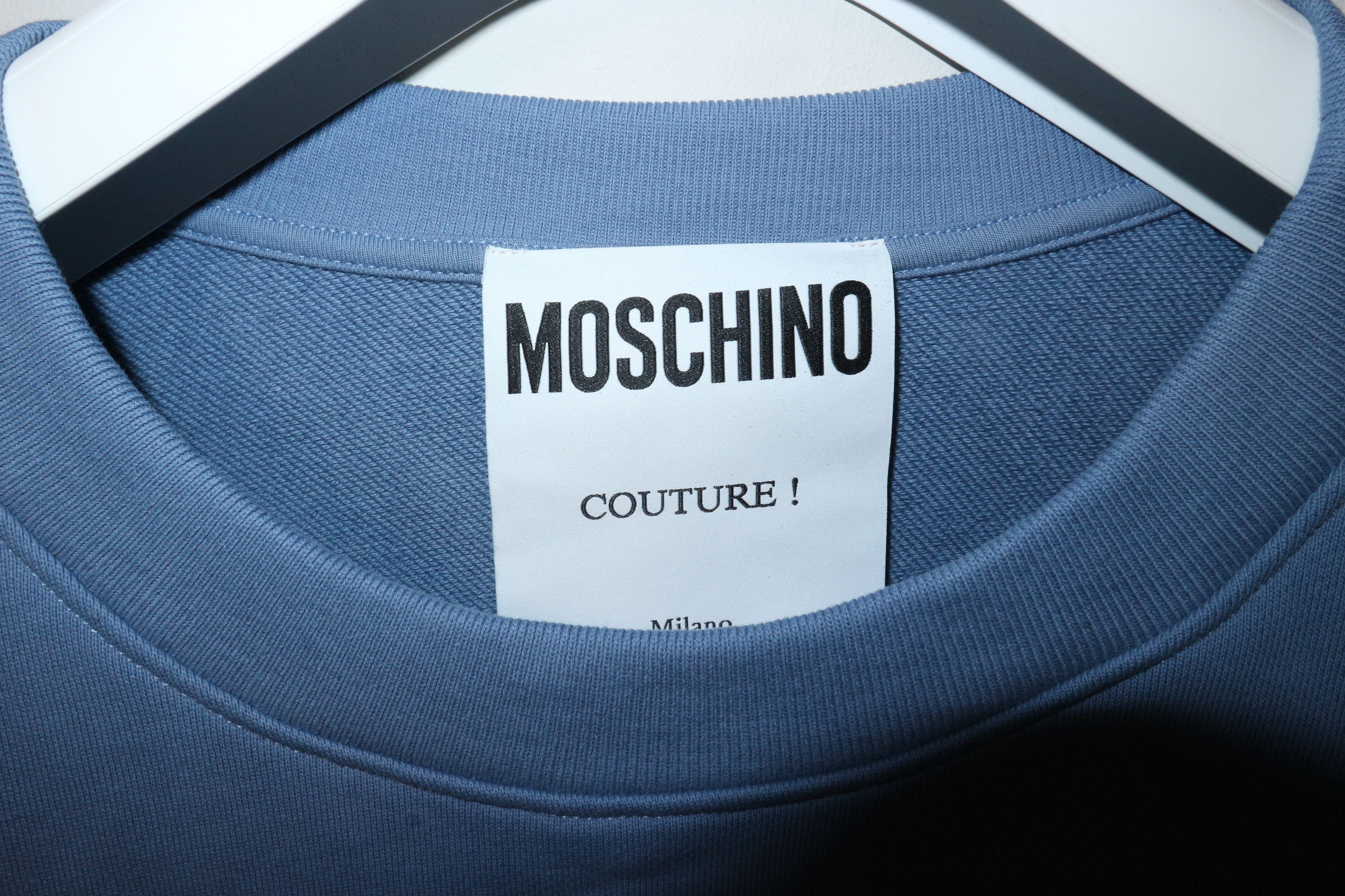 Moschino Flock logo print sweatshirt Size US L / EU 52-54 / 3 - 3 Thumbnail