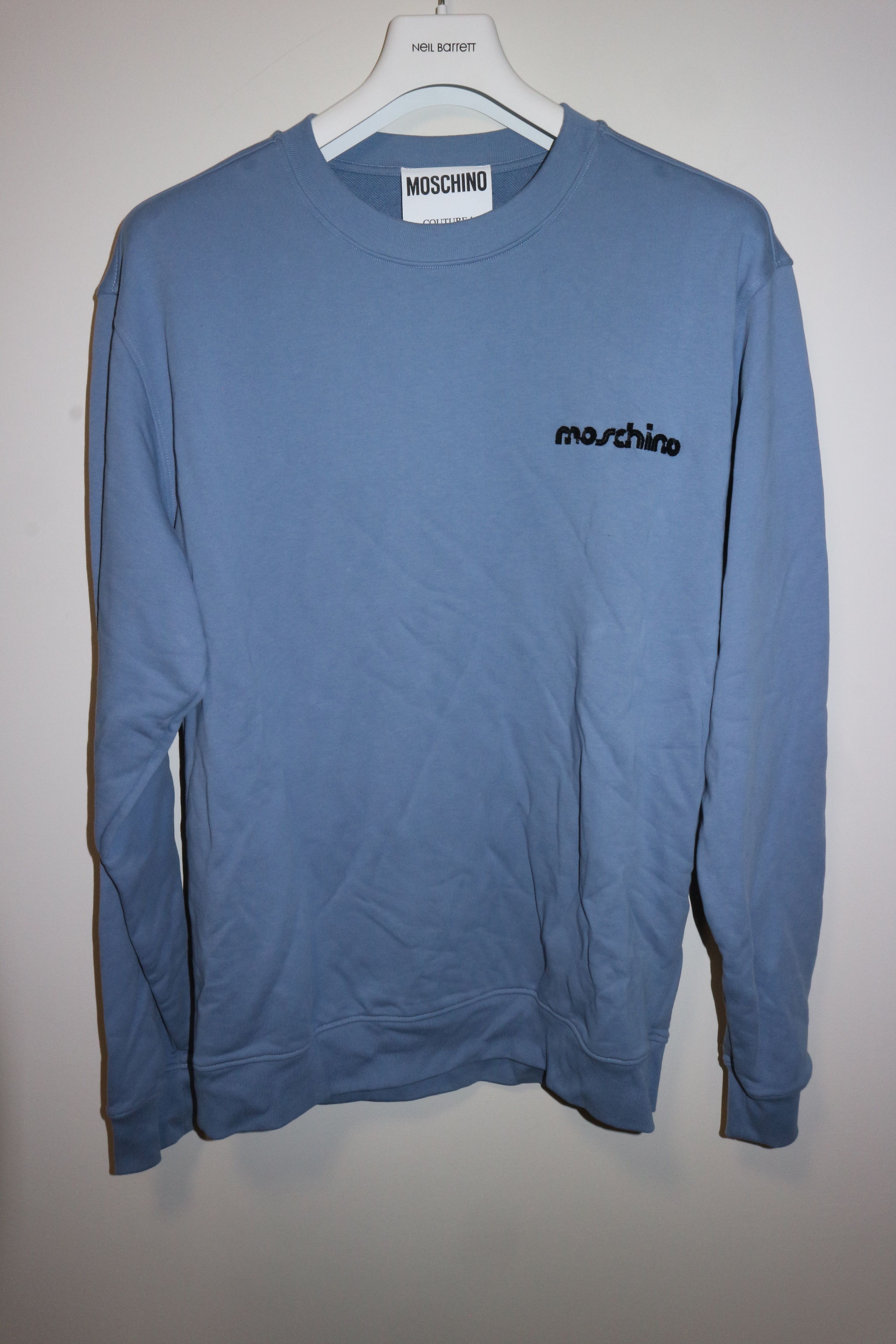 Moschino Flock logo print sweatshirt Size US L / EU 52-54 / 3 - 1 Thumbnail