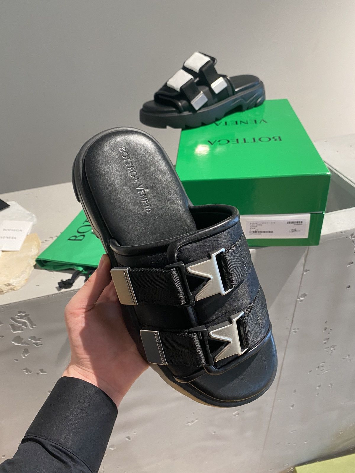 Bottega Veneta Bottega Veneta Flash Sandal Bomber Size US 10 / EU 43 - 3 Thumbnail