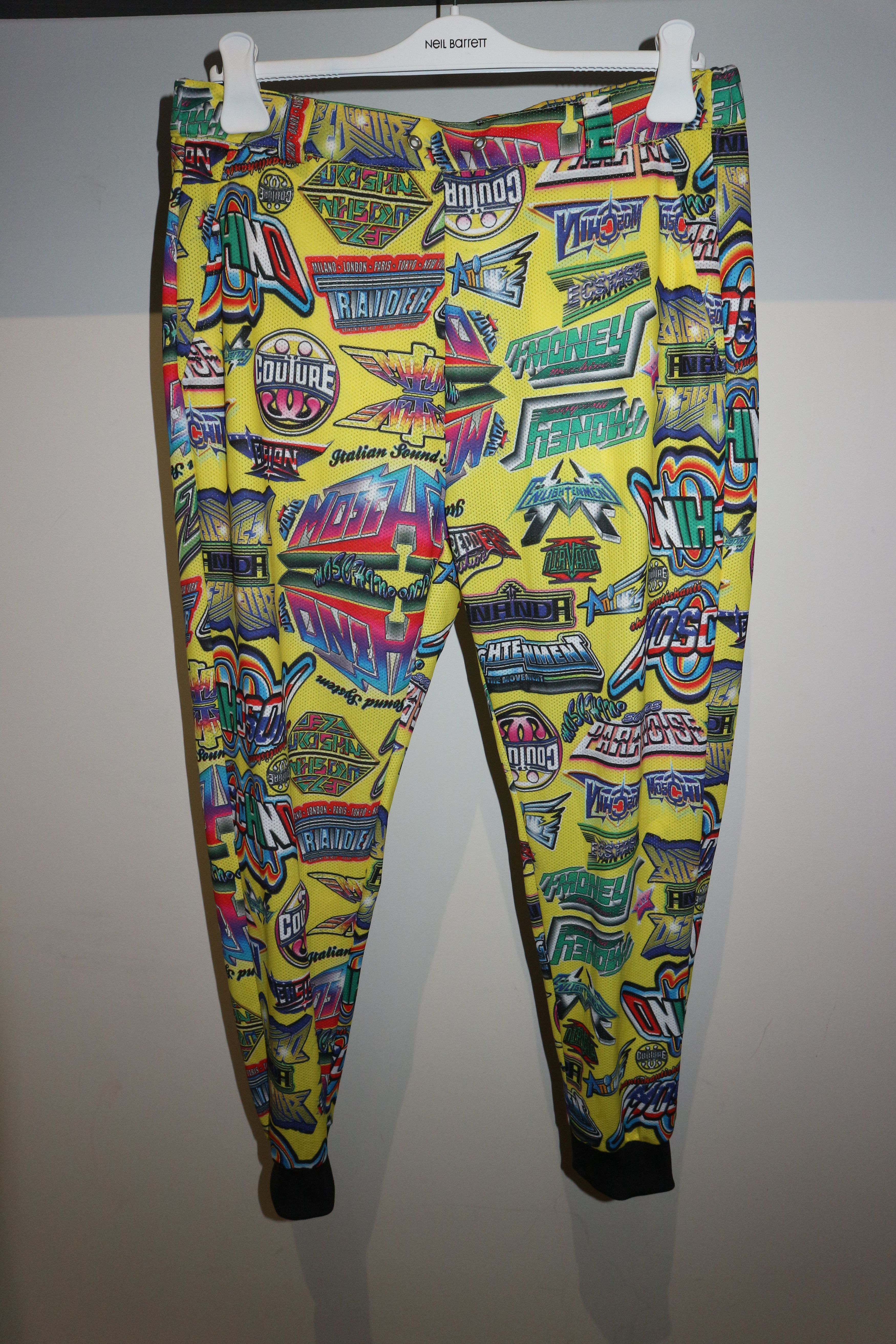 Moschino Printed polyester pants Size 27" / US 4 / IT 40 - 1 Thumbnail