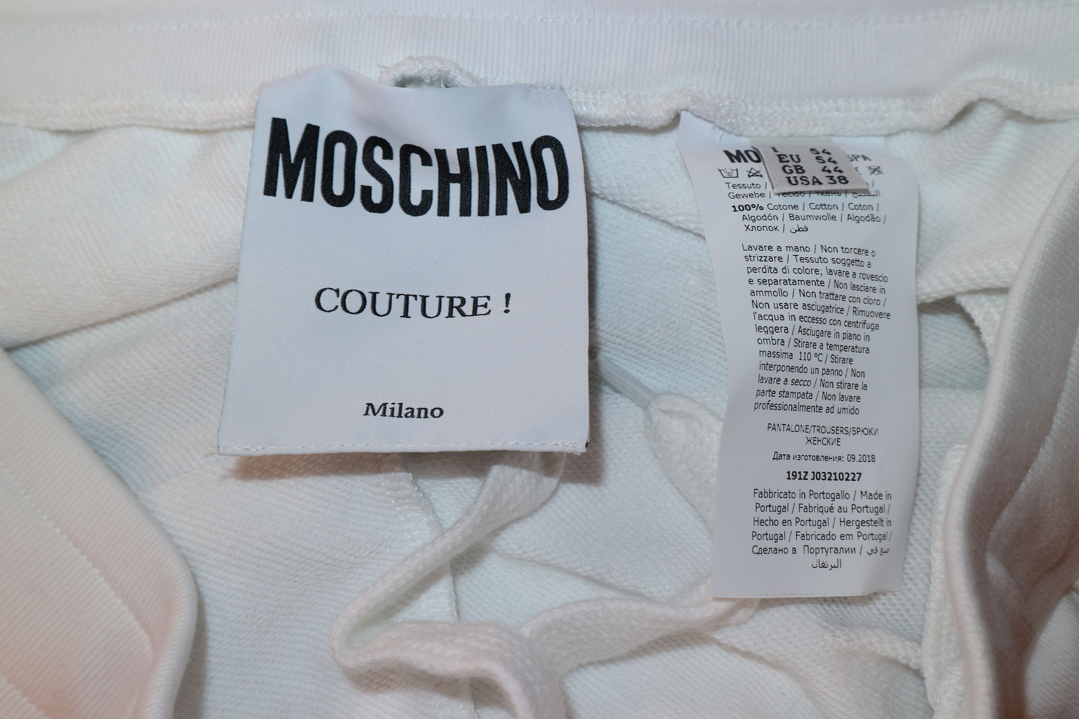 Moschino logo print sweatpants Size US 38 / EU 54 - 7 Thumbnail