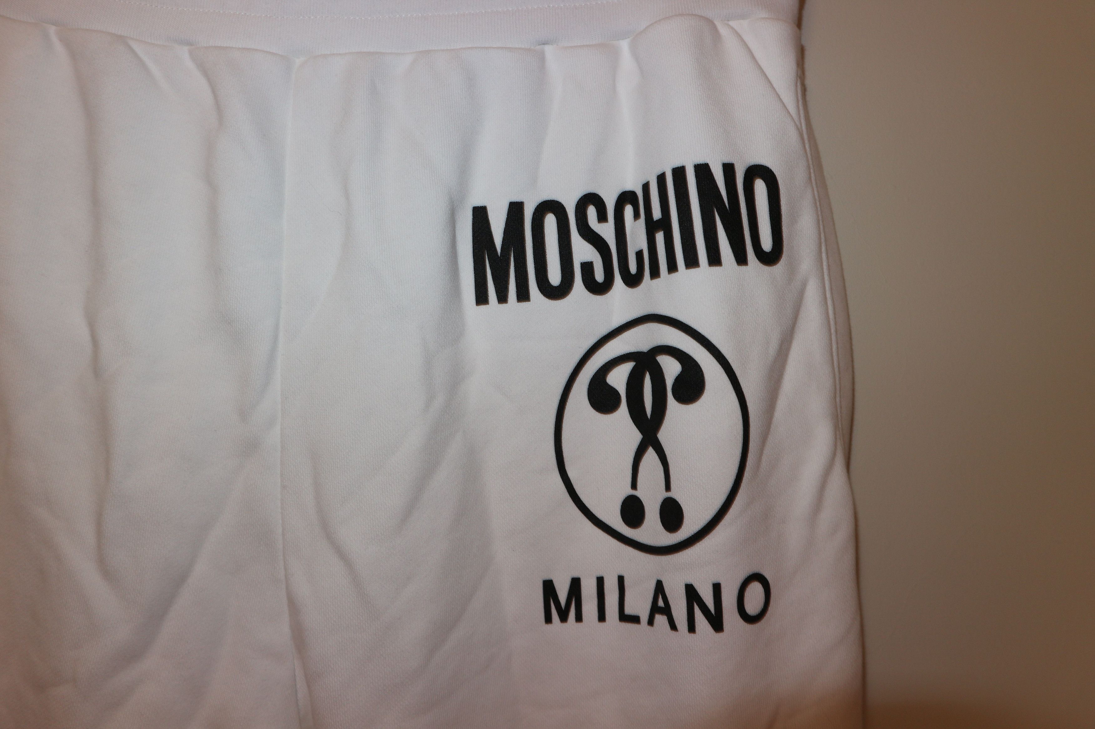 Moschino logo print sweatpants Size US 38 / EU 54 - 2 Thumbnail