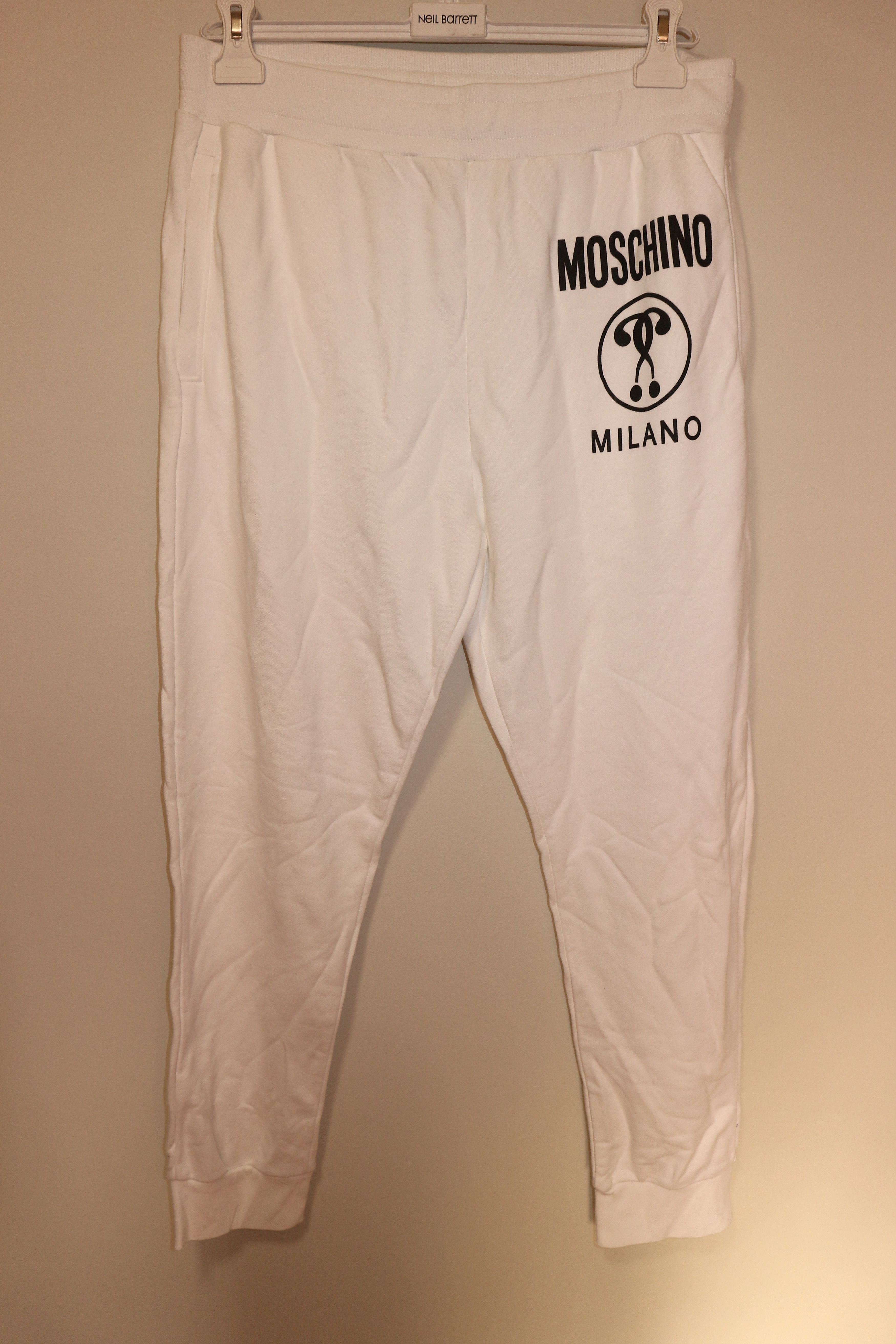 Moschino logo print sweatpants Size US 38 / EU 54 - 1 Thumbnail