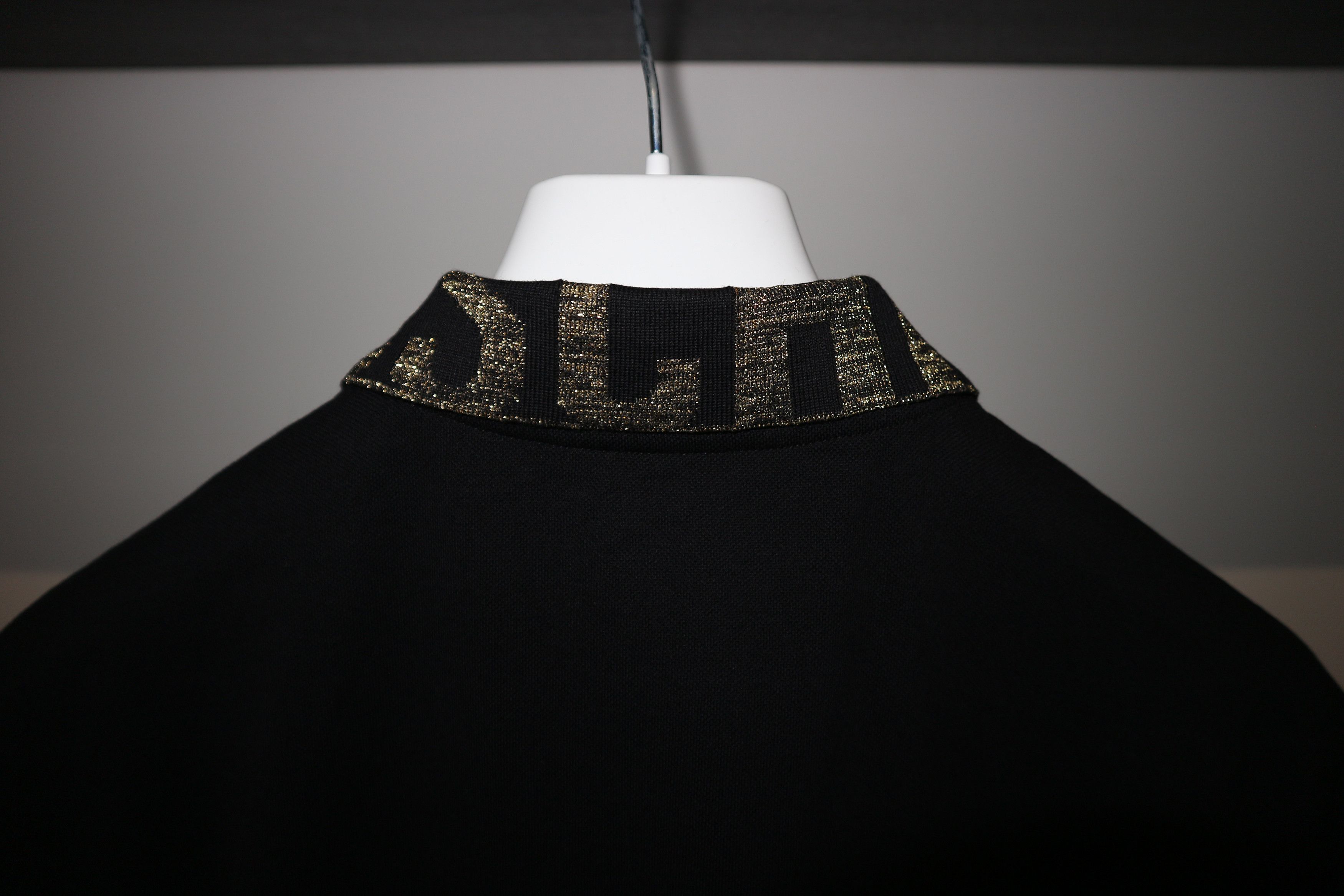 Moschino logo collar longsleeve polo Size US S / EU 44-46 / 1 - 6 Thumbnail