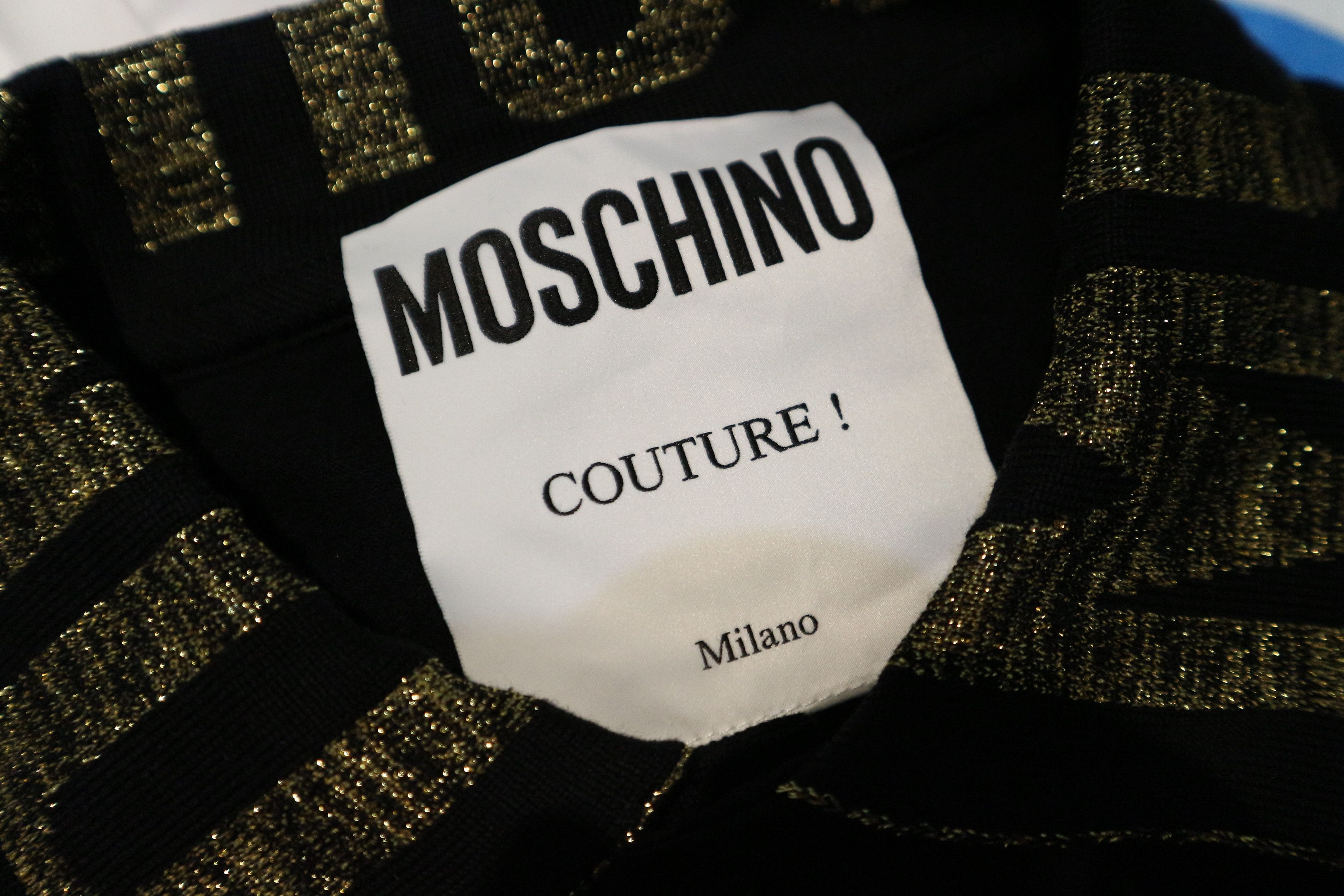 Moschino logo collar longsleeve polo Size US S / EU 44-46 / 1 - 10 Thumbnail