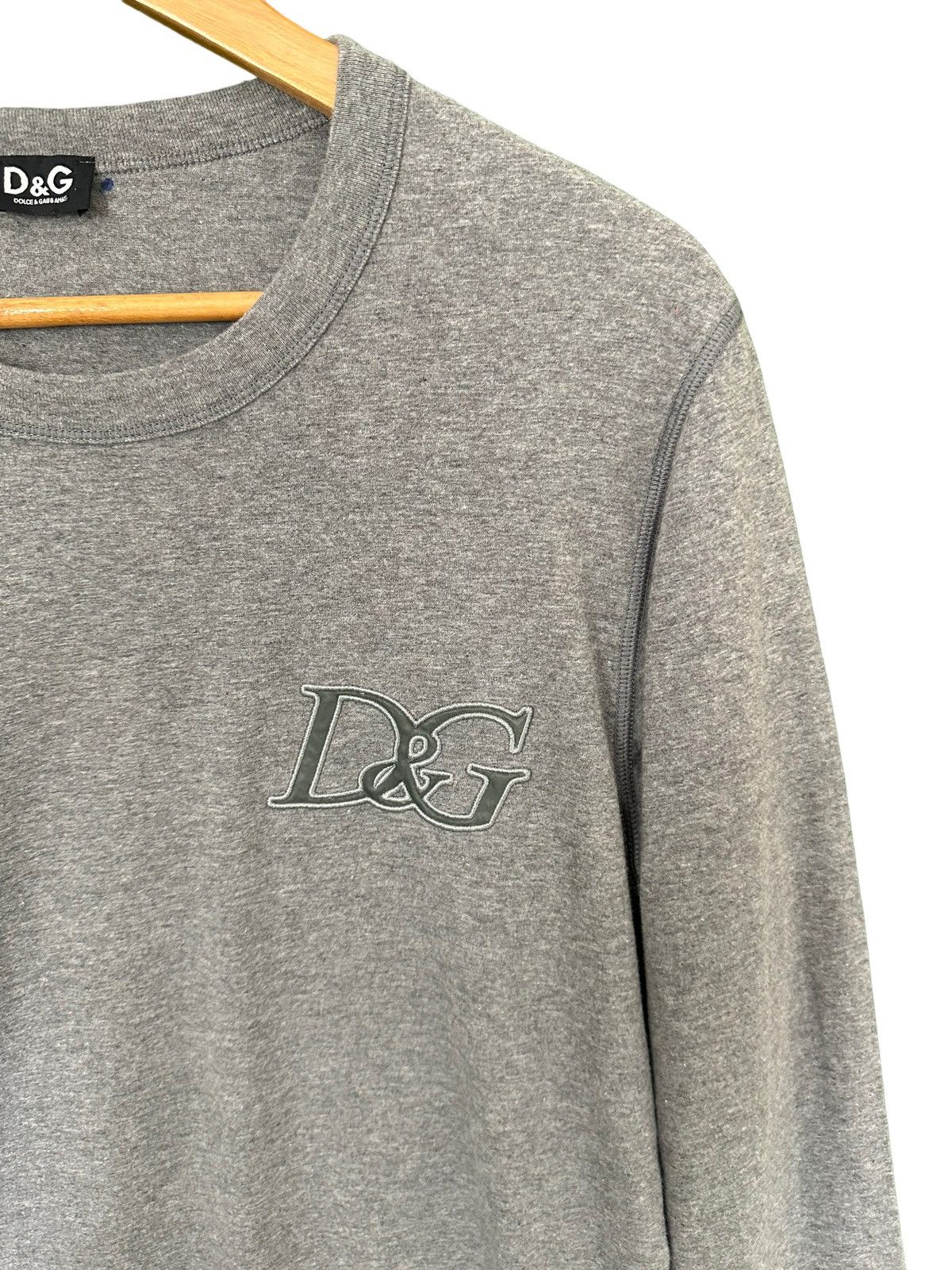 Dolce & Gabbana Vintage Dolce & Gabbana D&G Logo Longsleeve T Shirt Size US M / EU 48-50 / 2 - 5 Thumbnail