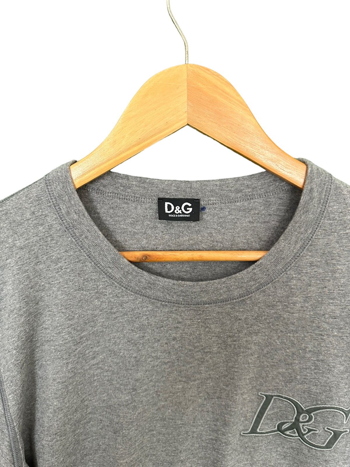 Dolce & Gabbana Vintage Dolce & Gabbana D&G Logo Longsleeve T Shirt Size US M / EU 48-50 / 2 - 4 Thumbnail