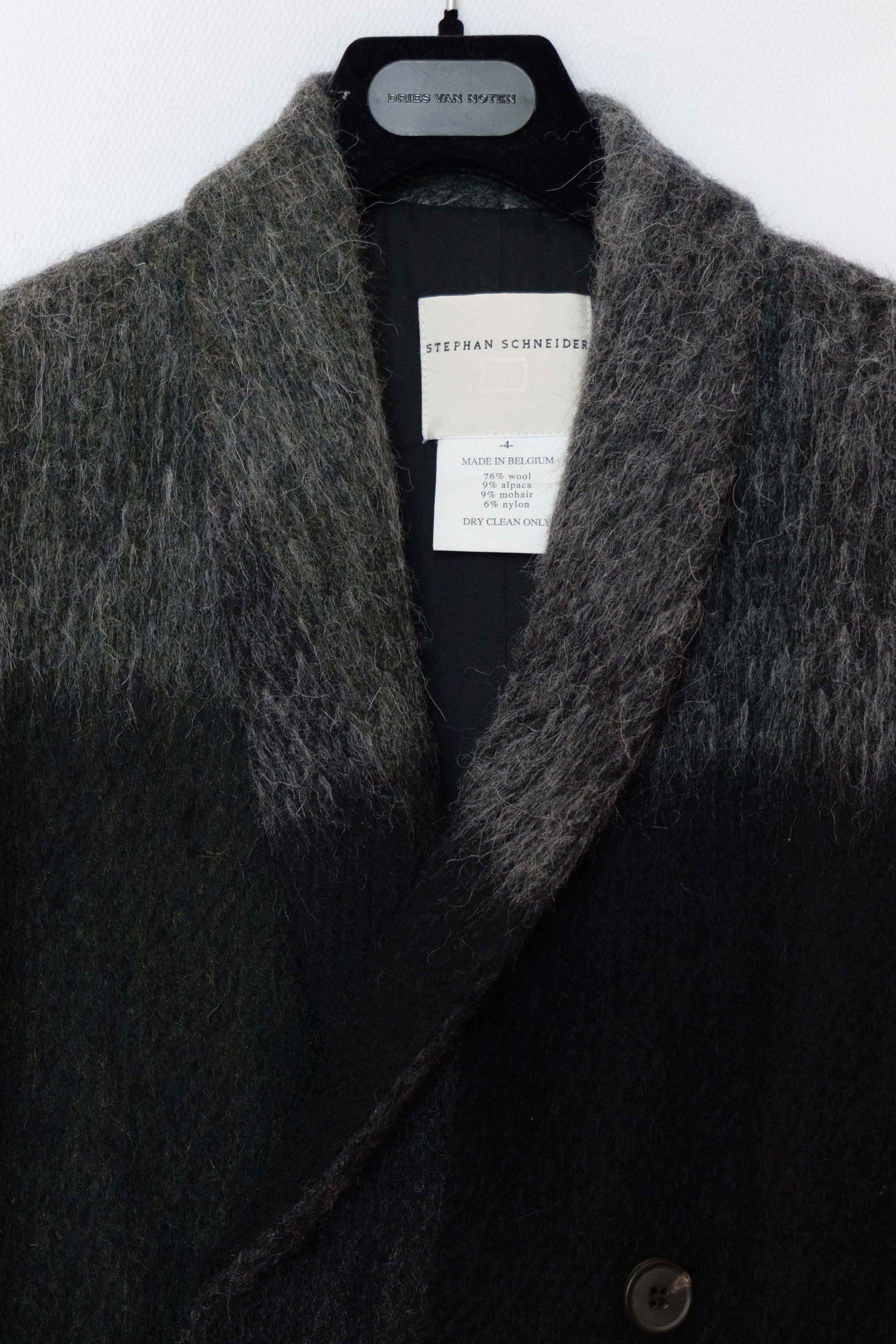 Stephan Schneider Mohair colorblock coat Size M / US 6-8 / IT 42-44 - 5 Thumbnail