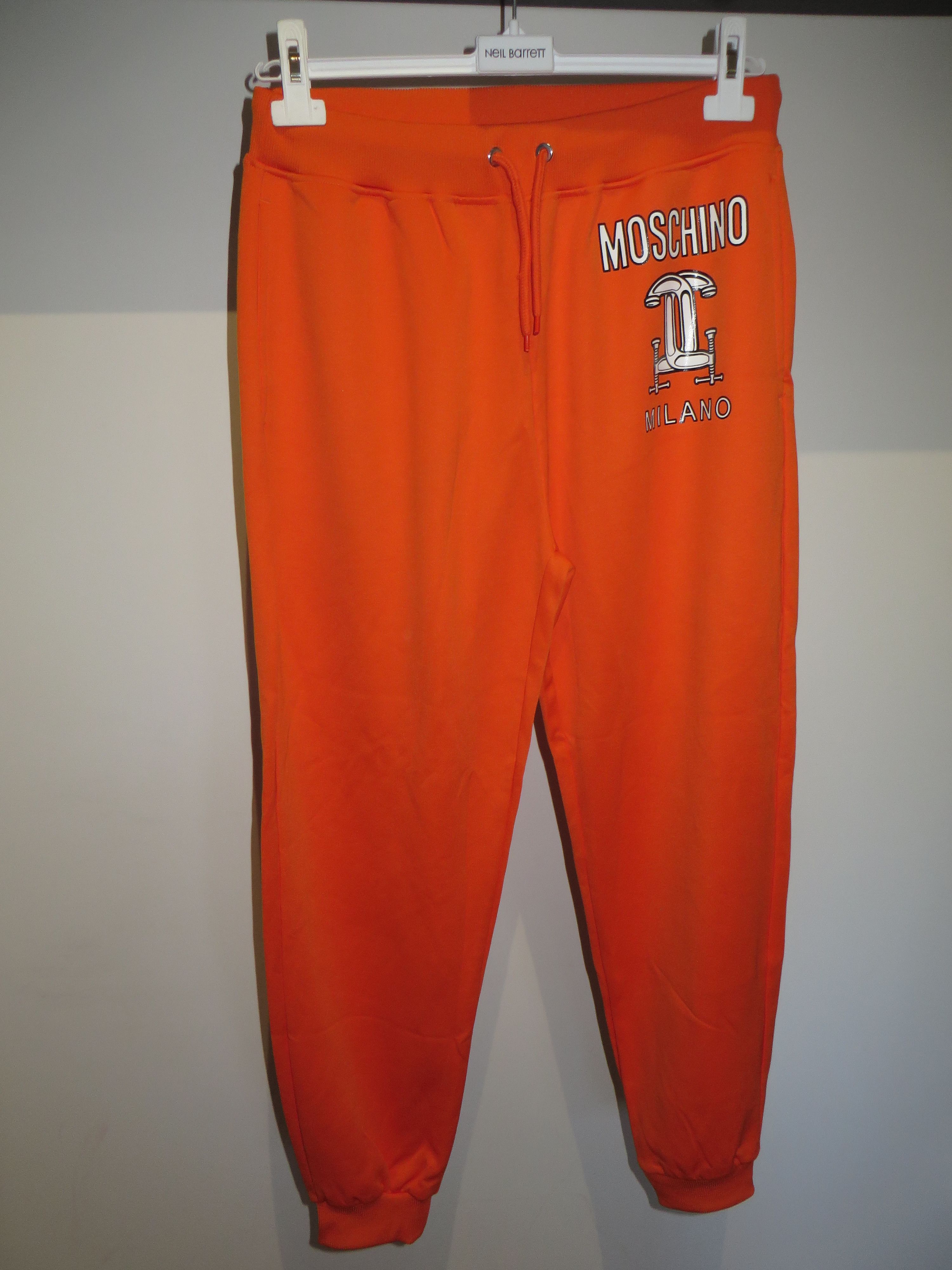 Moschino logo detail sweatpants Size US 32 / EU 48 - 1 Thumbnail