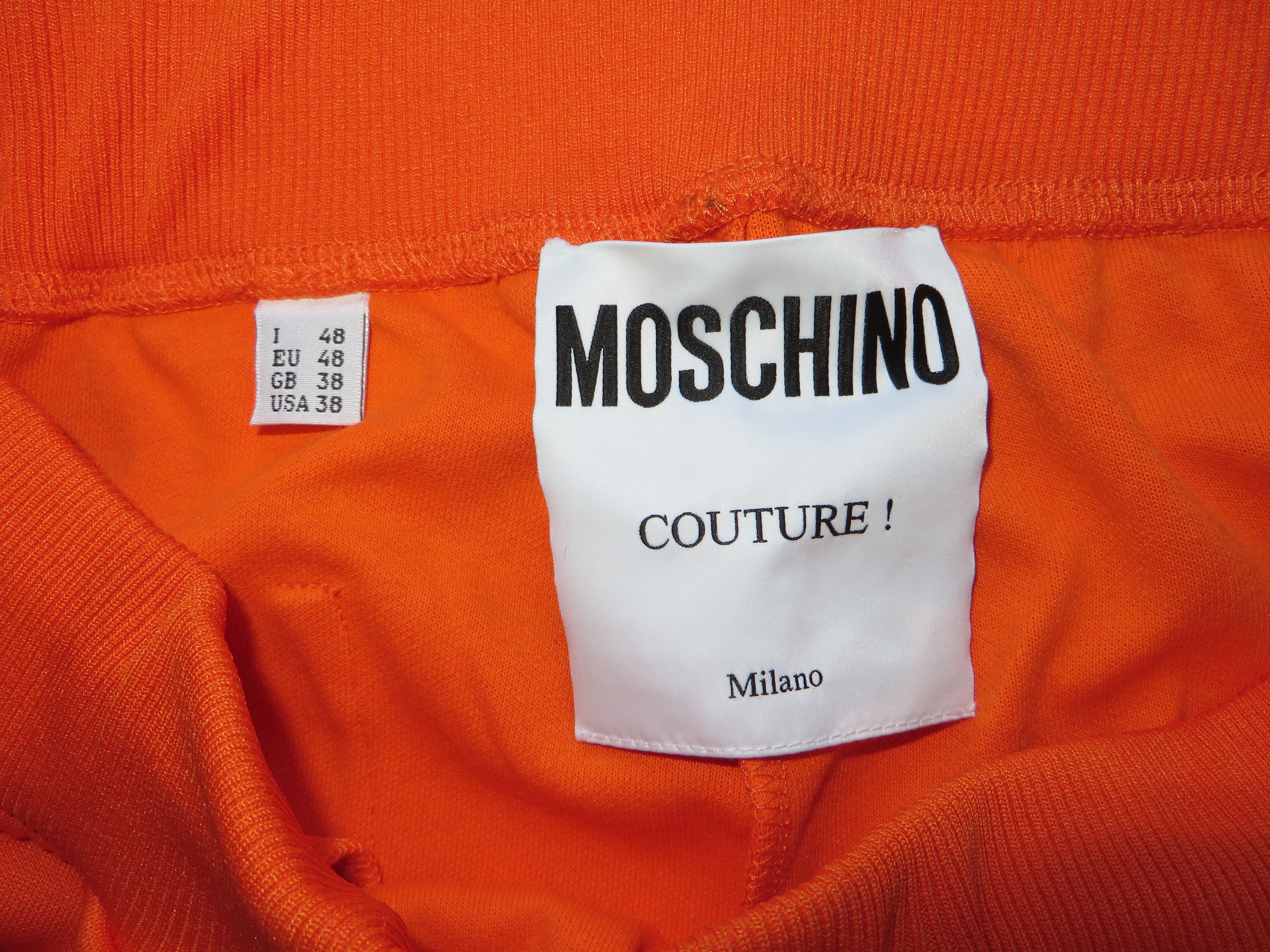 Moschino logo detail sweatpants Size US 32 / EU 48 - 9 Thumbnail