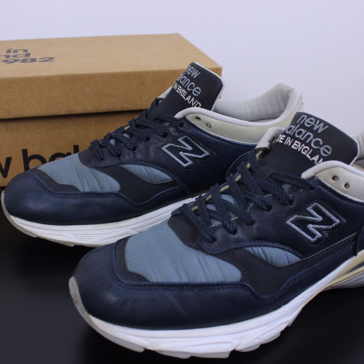 New Balance New Balance 1500.9 Made in England Navy Blue Limited Edition Size US 10.5 / EU 43-44 - 2 Thumbnail