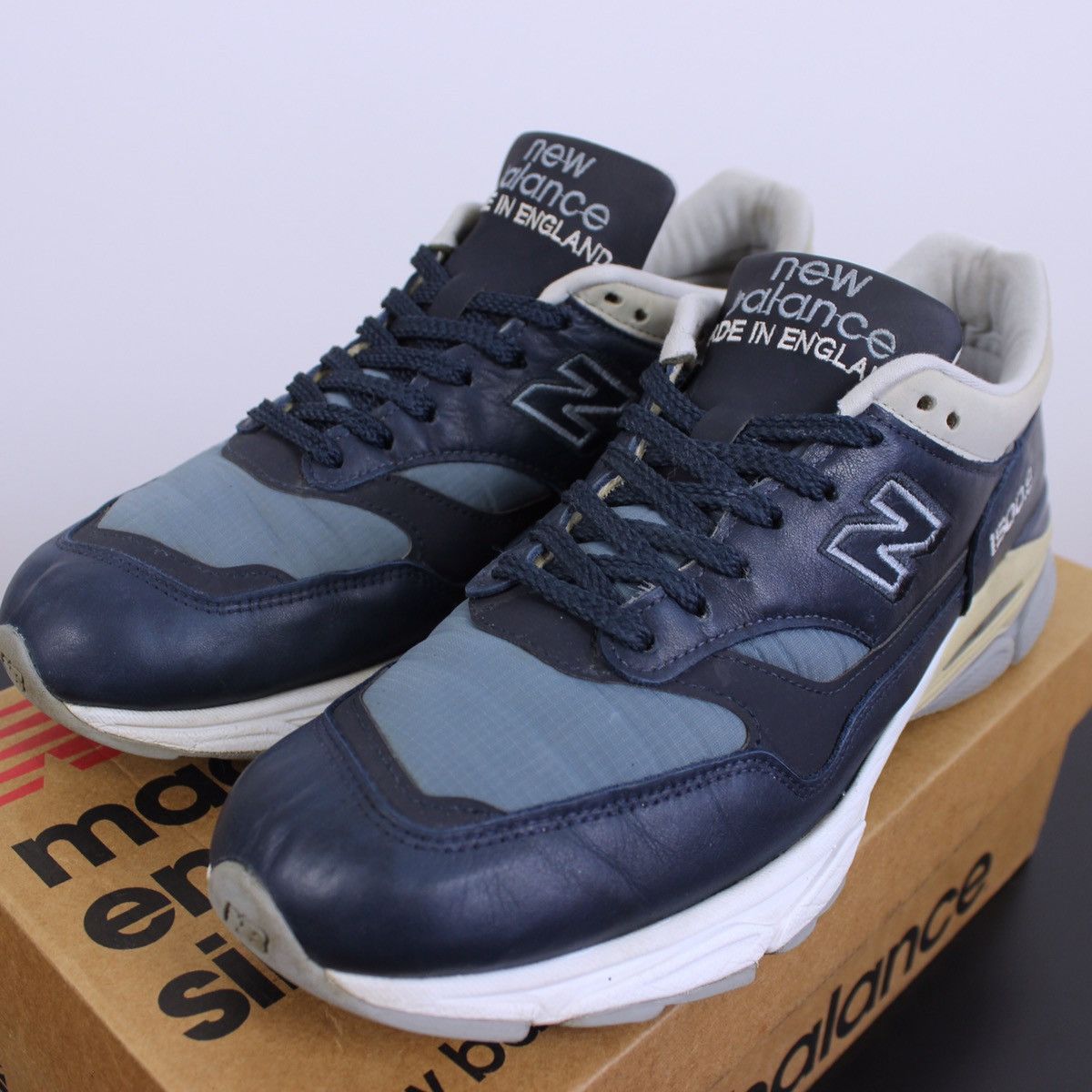 New Balance New Balance 1500.9 Made in England Navy Blue Limited Edition Size US 10.5 / EU 43-44 - 5 Thumbnail