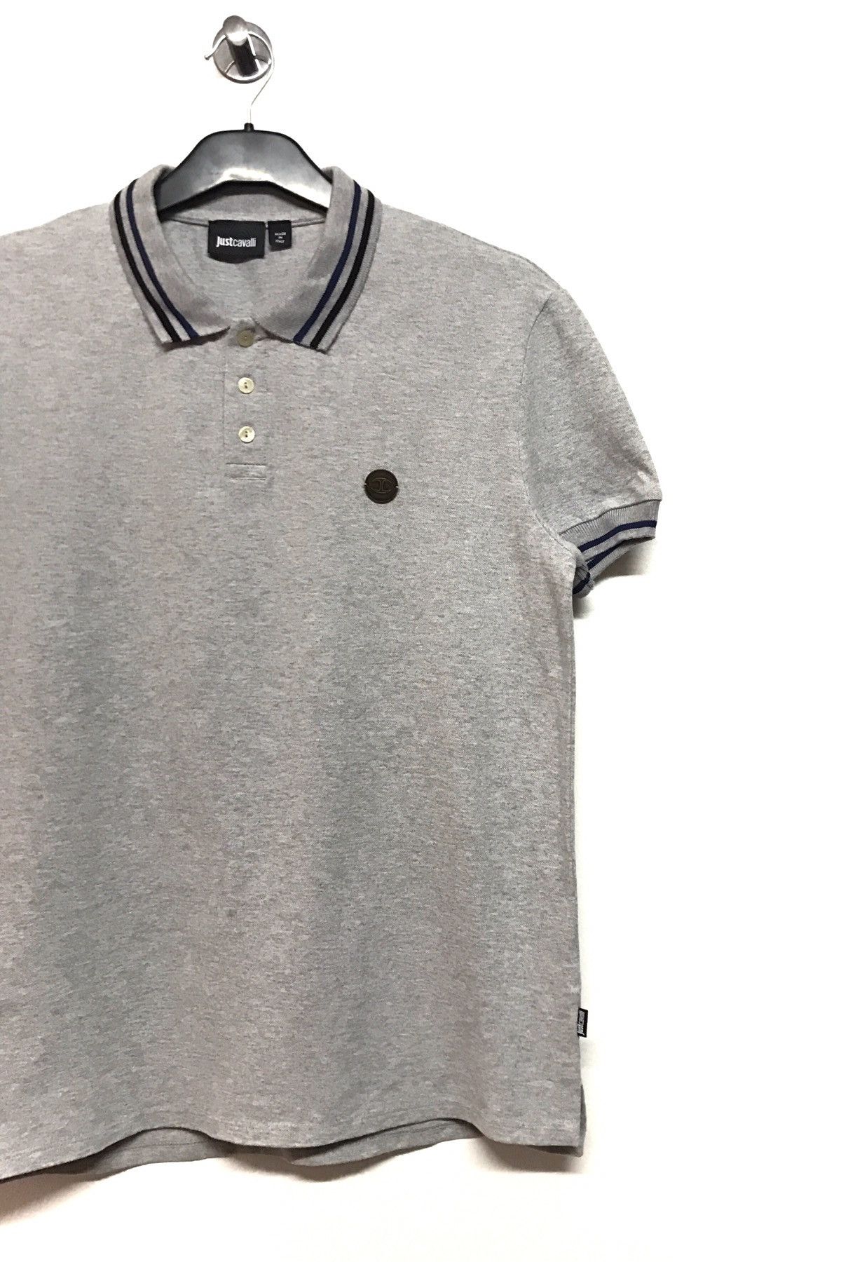 Just Cavalli SS12 Copper Logo Classic Polo Size US M / EU 48-50 / 2 - 1 Thumbnail
